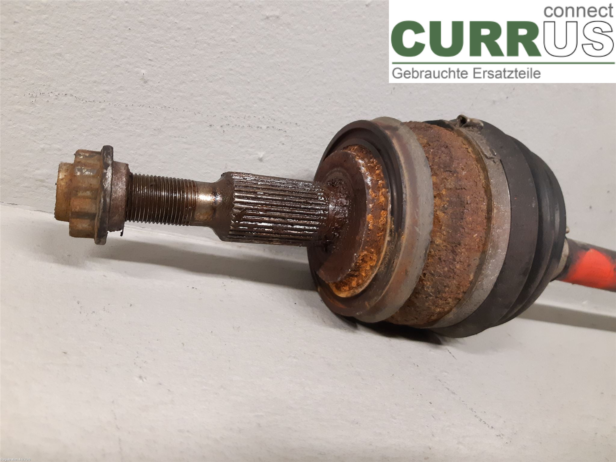 VW TRANSP/CARAVELLE 04-15 Front axle assembly (4WD) 7E0 407 271 AA CAAB