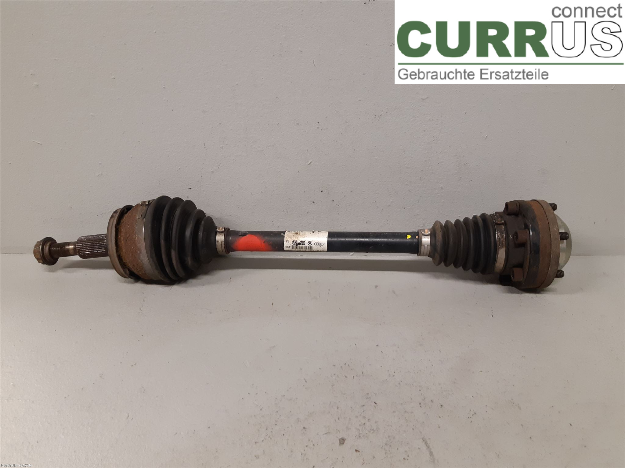 VW TRANSP/CARAVELLE 04-15 Front axle assembly (4WD) 7E0 407 271 AA CAAB