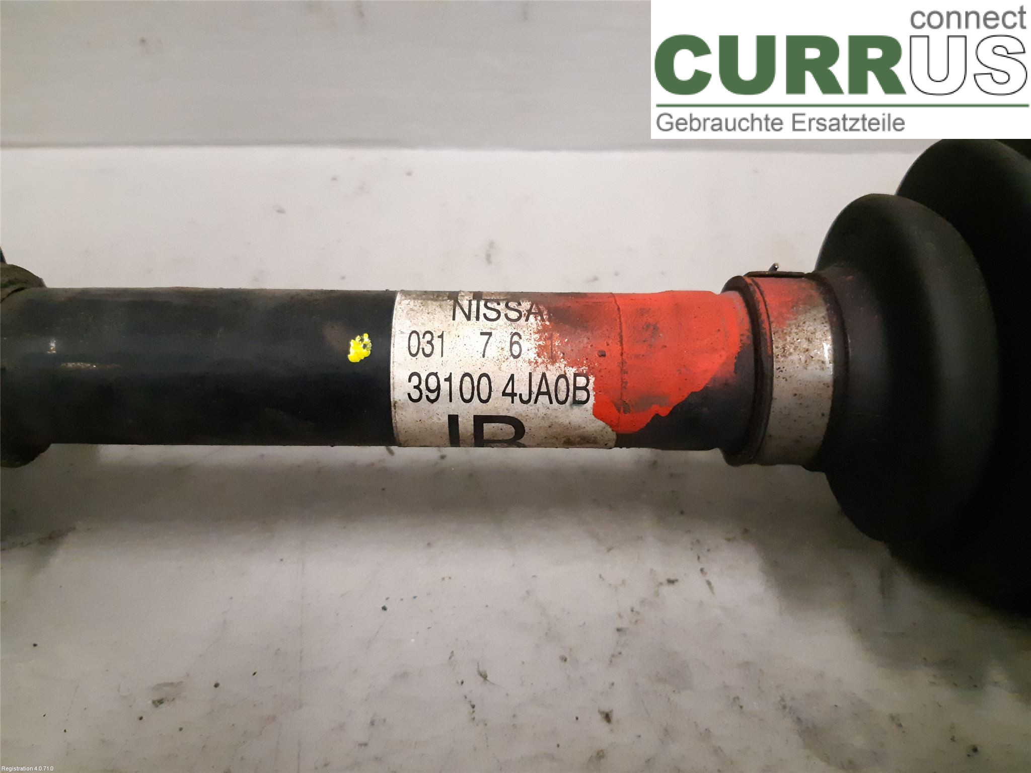 NISSAN NAVARA, TREK-1  17-21 Front axle assembly (4WD) 391004JA0B YS23DDTT