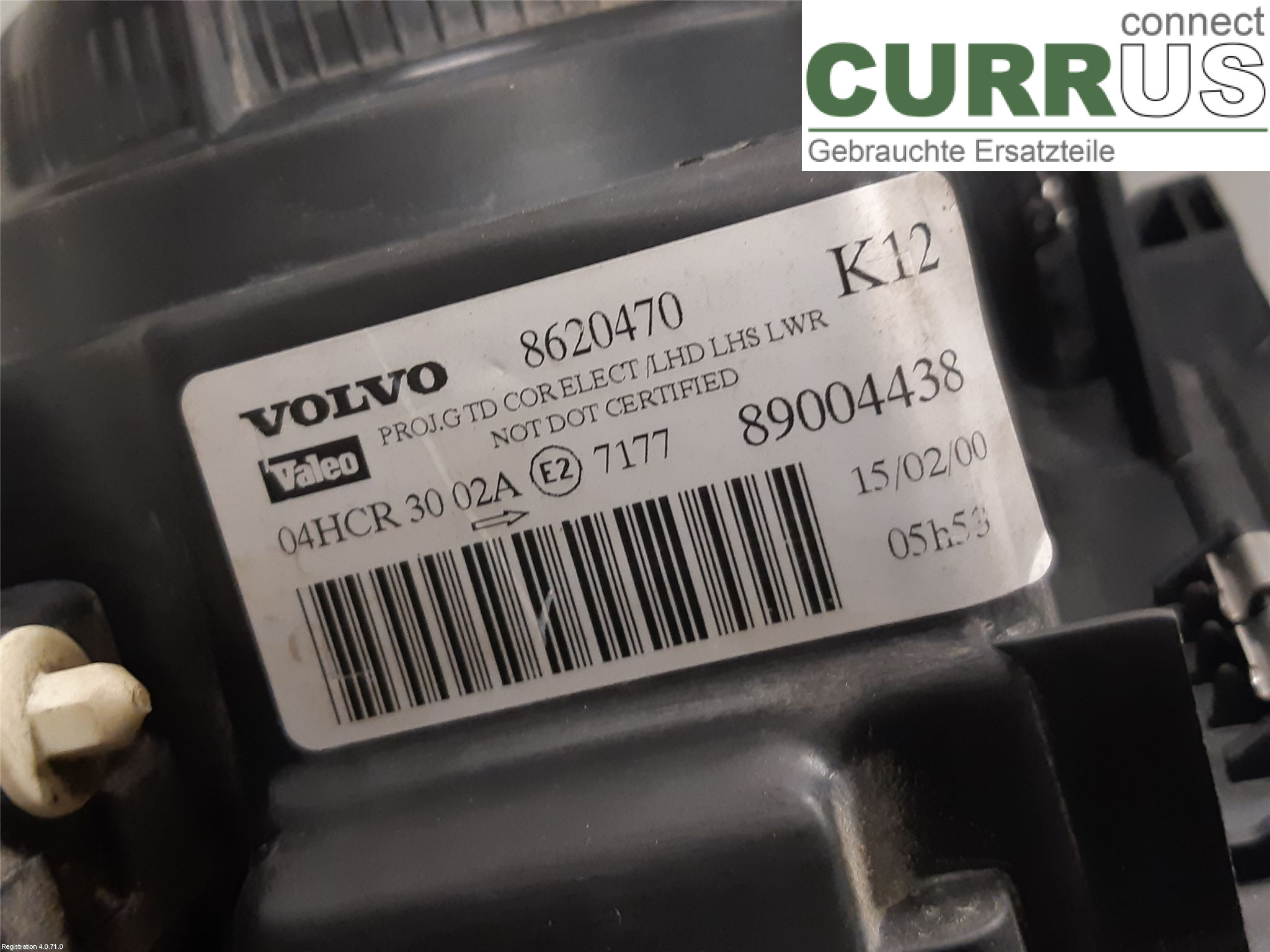 VOLVO S80      99-03 Boîte manuelle 4 vitesses  B5244S2