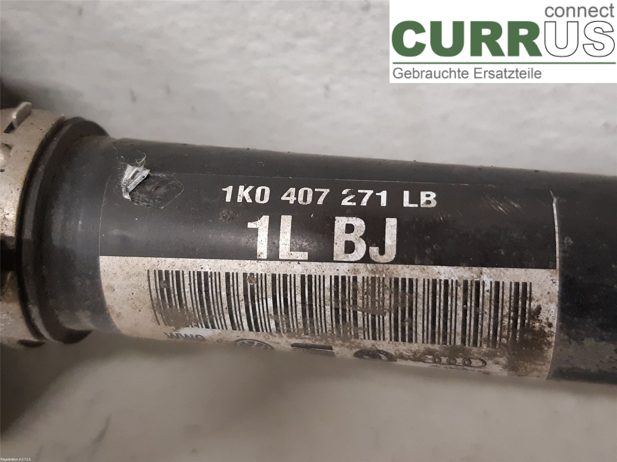 VW GOLF SPORTSVAN 15-20 Front axle assembly (4WD) 1K0 407 271 LB CXXB