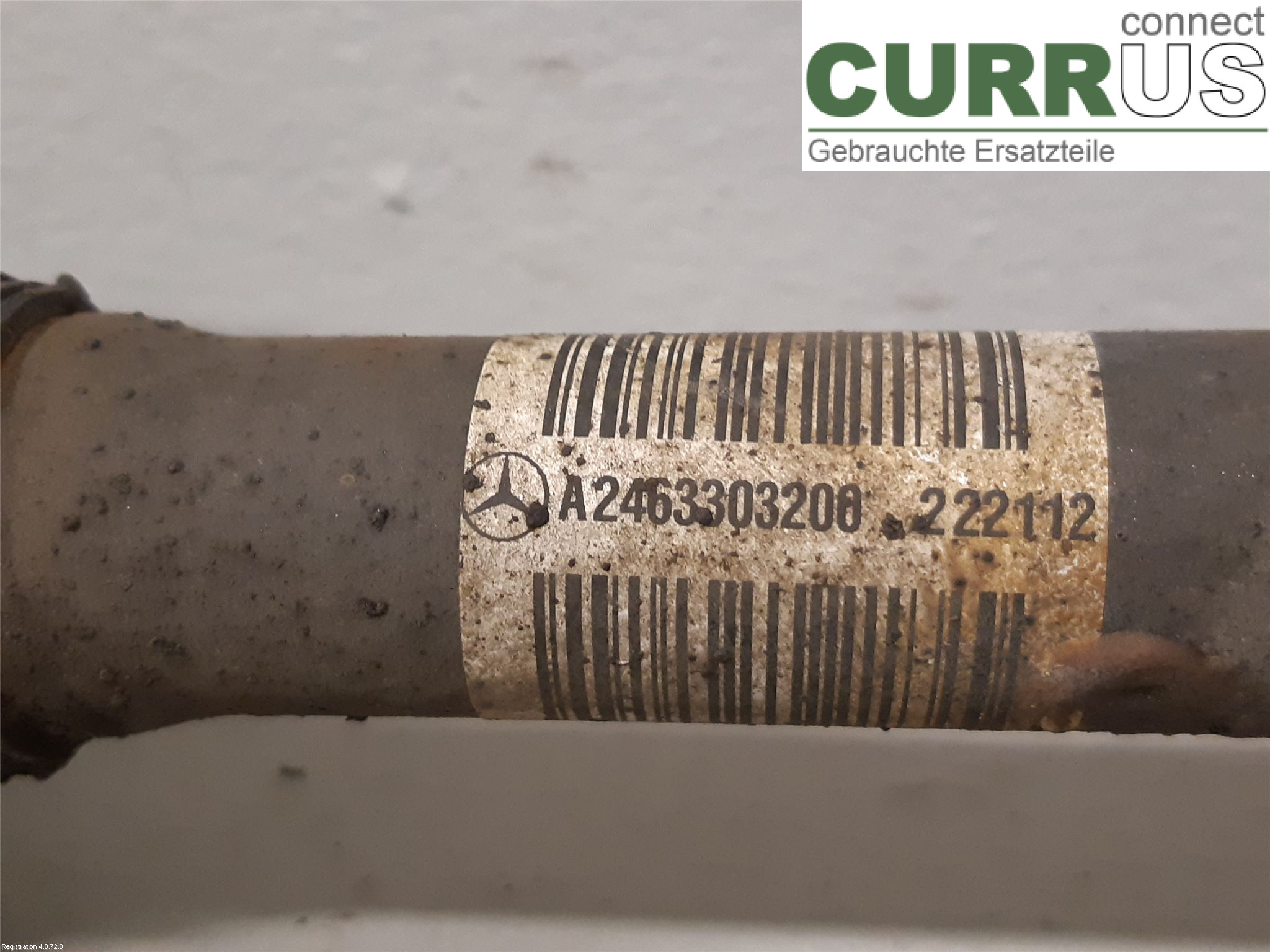MB B-KLASS (W246/W242)  12-19 Pièces de transmission A 246 330 17 01 OM651.901