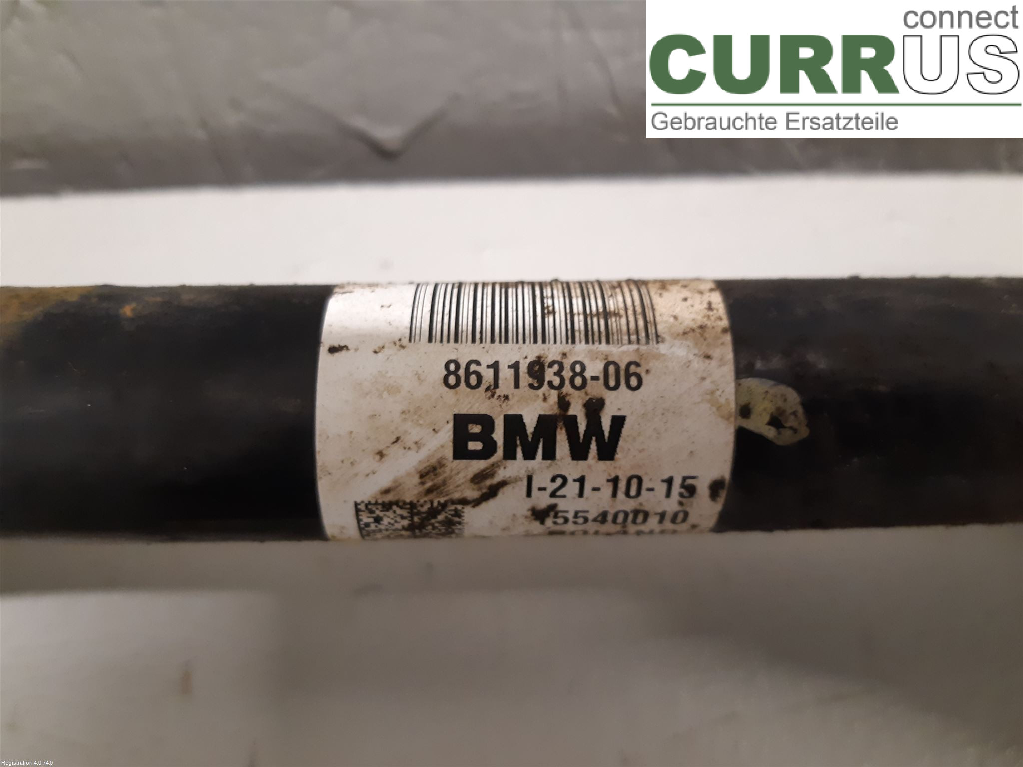 BMW X1 F48  15-22 Transmissionsdele 31 60 8 611 938 B47-C20A