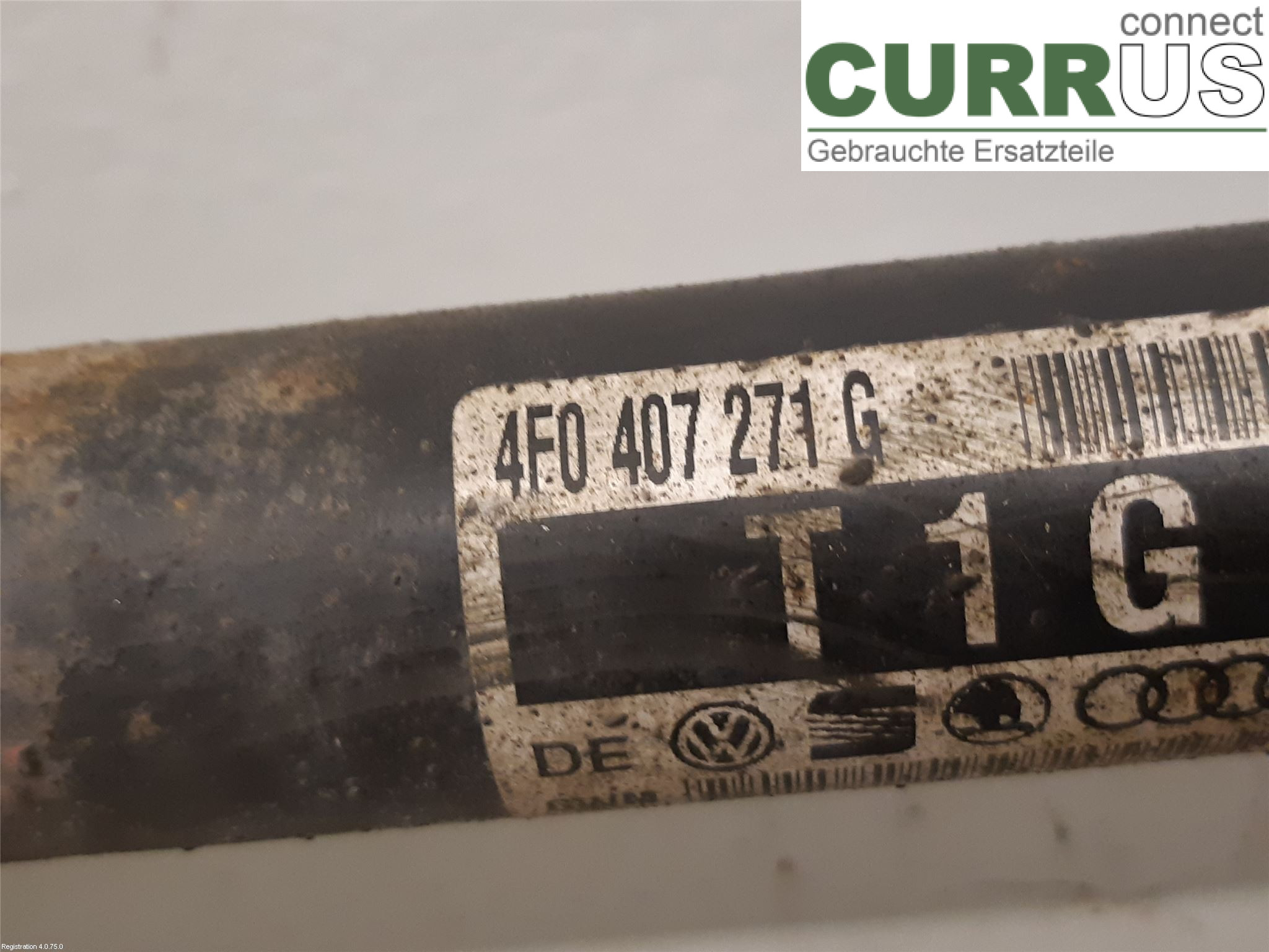 AUDI A6/S6     05-11 Front axle assembly (4WD) 4F0 407 271 G CAHA