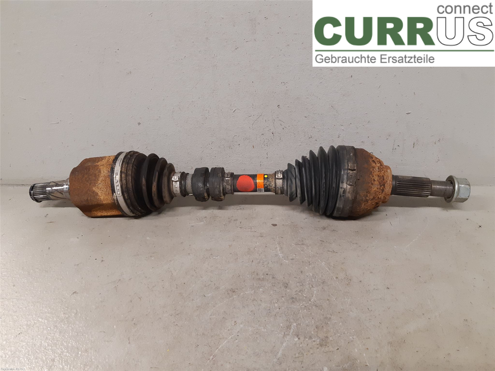 NISSAN QASHQAI+2  10-14 Vorderachse (4WD) 39101JD72B R9M