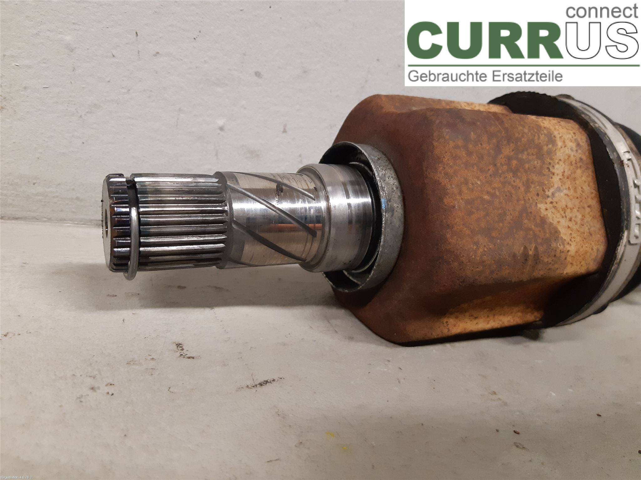 NISSAN QASHQAI+2  10-14 Vorderachse (4WD) 39101JD72B R9M