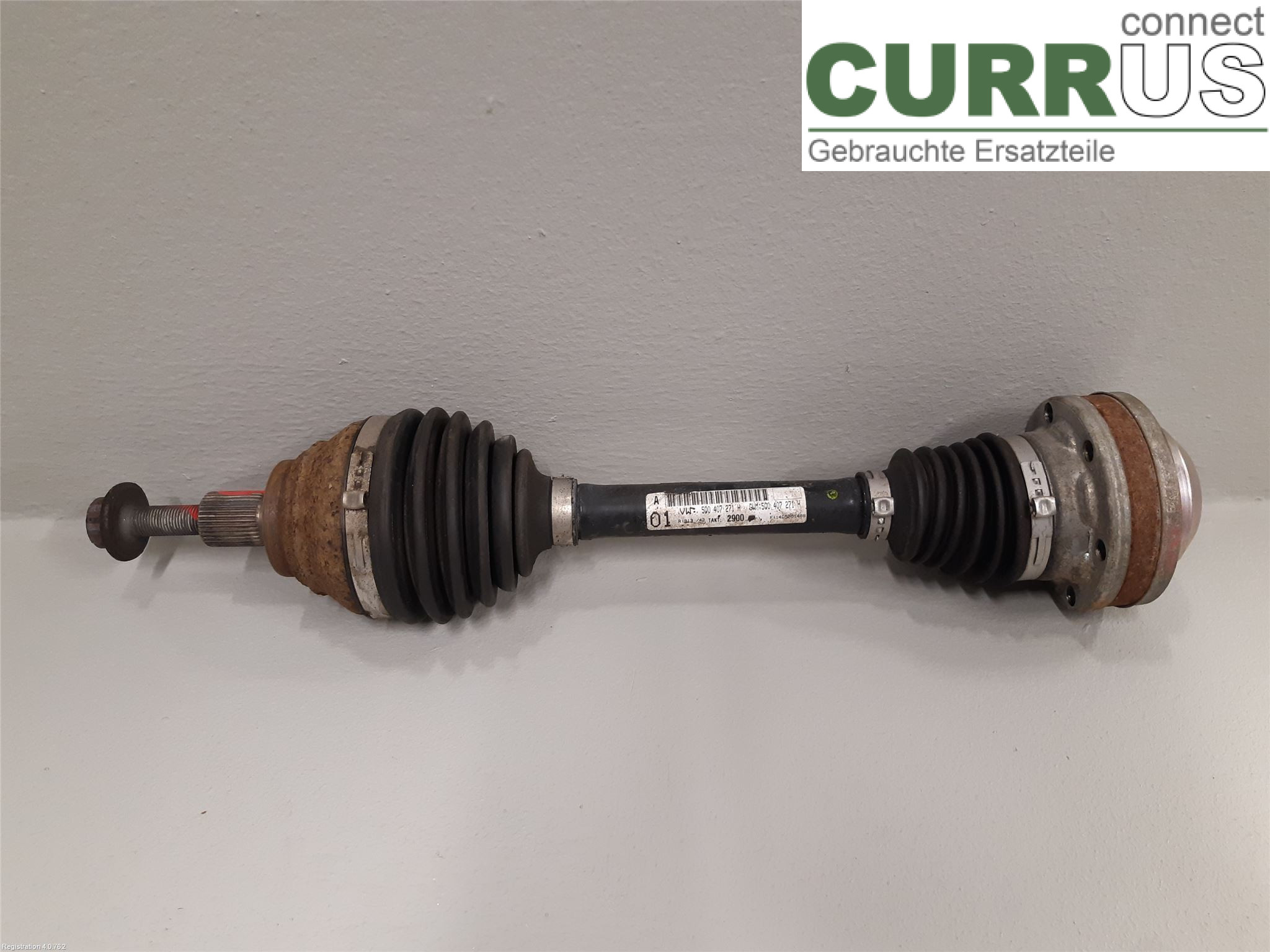 VW GOLF / E-GOLF VII 13-20 Front axle assembly (4WD) 5Q0407271H CRBC
