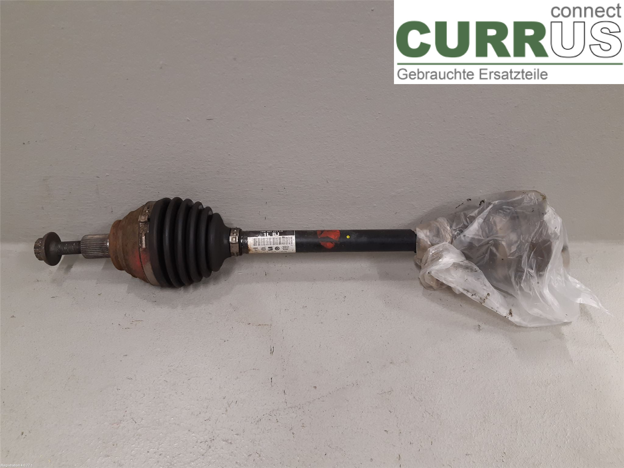 SKODA OCTAVIA 13-20 Front axle assembly (4WD) 1K0407271LB CXXB