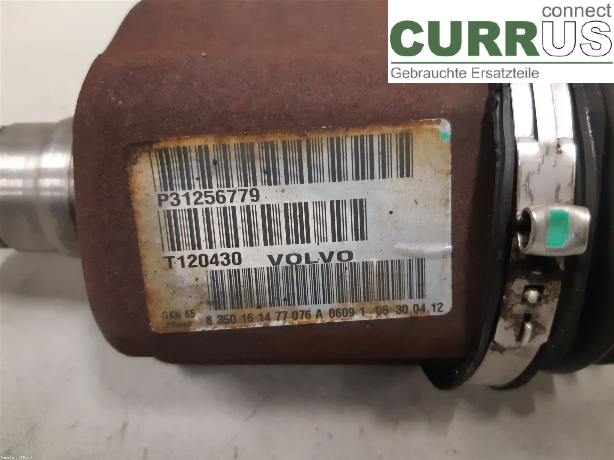VOLVO V70      08-13 Front axle assembly (4WD) 36011288 D5204T3