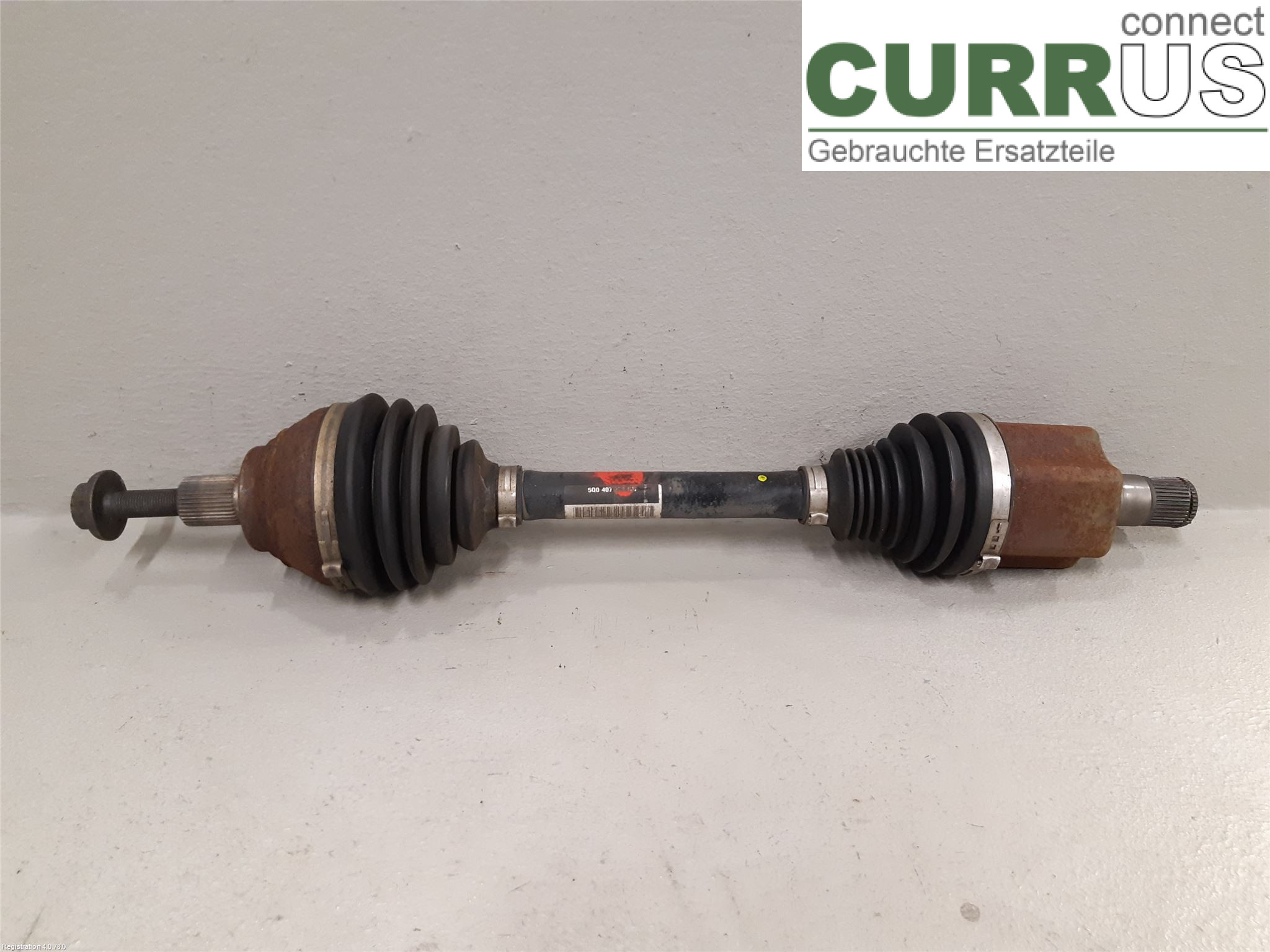 SKODA OCTAVIA  13-20 Front axle assembly (4WD) 5Q0 407 271 CR DCYA