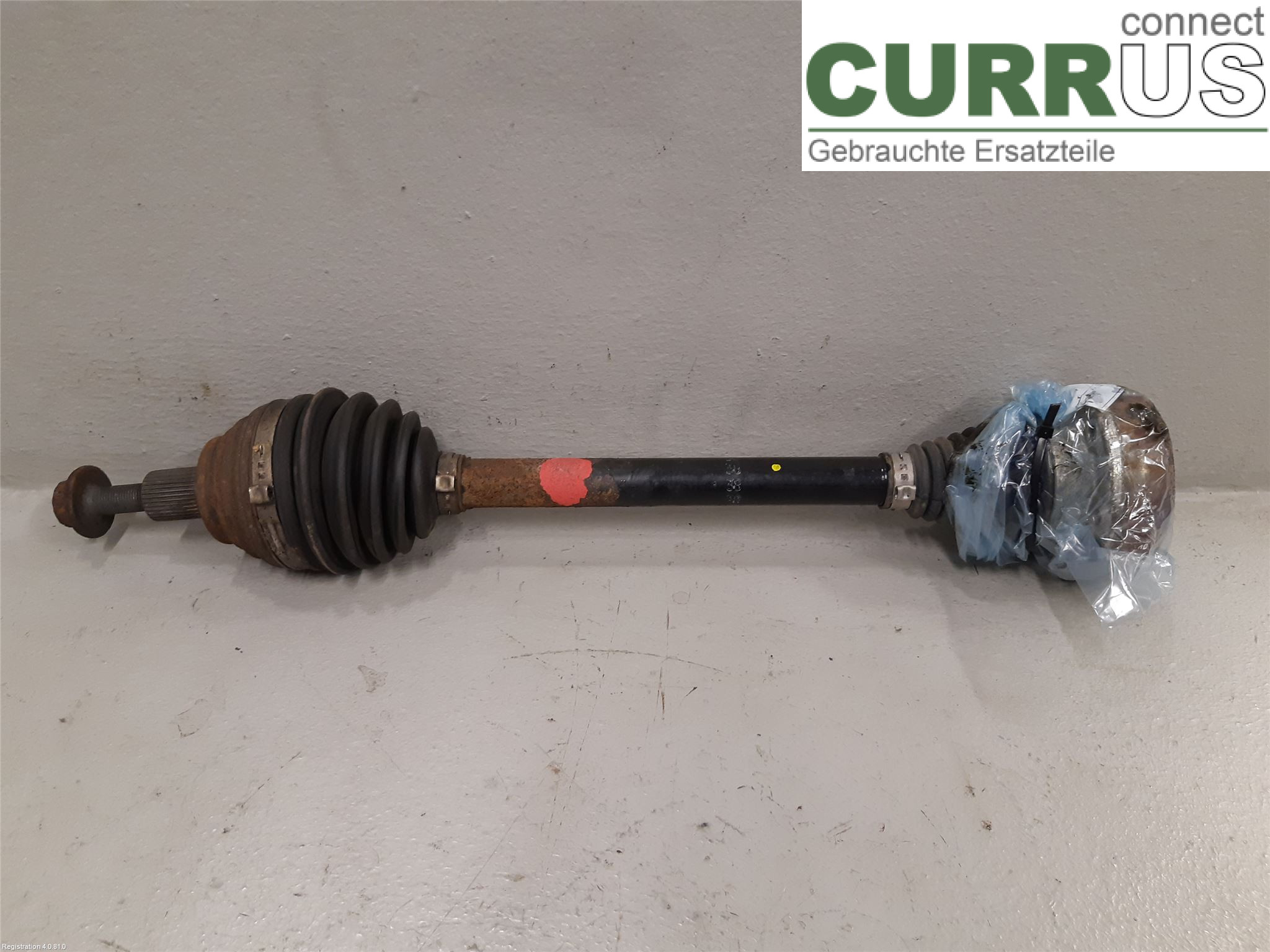 VW PASSAT  11-14 Front axle assembly (4WD) 1K0 407 271 LA CDGA