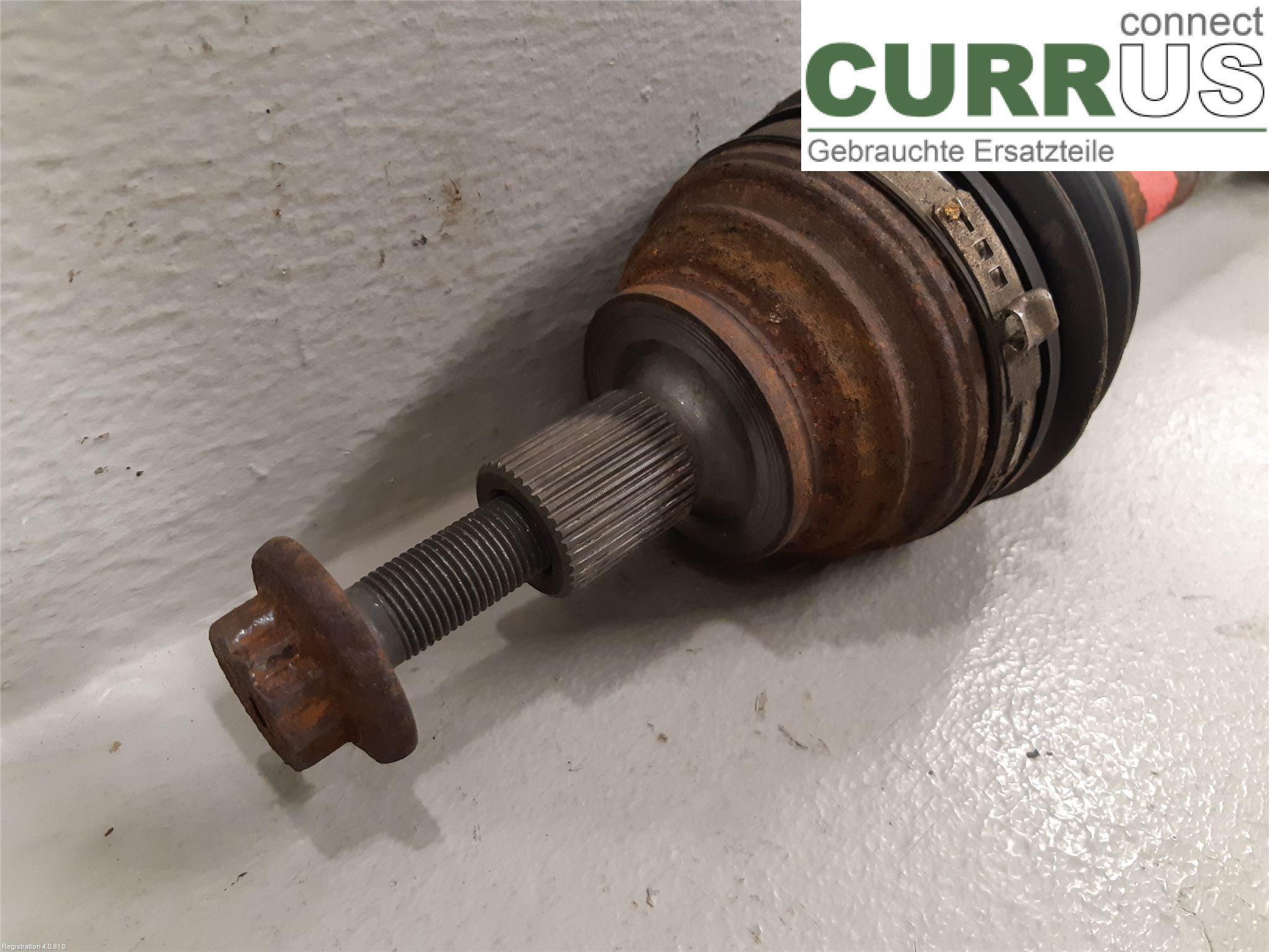 VW PASSAT  11-14 Front axle assembly (4WD) 1K0 407 271 LA CDGA