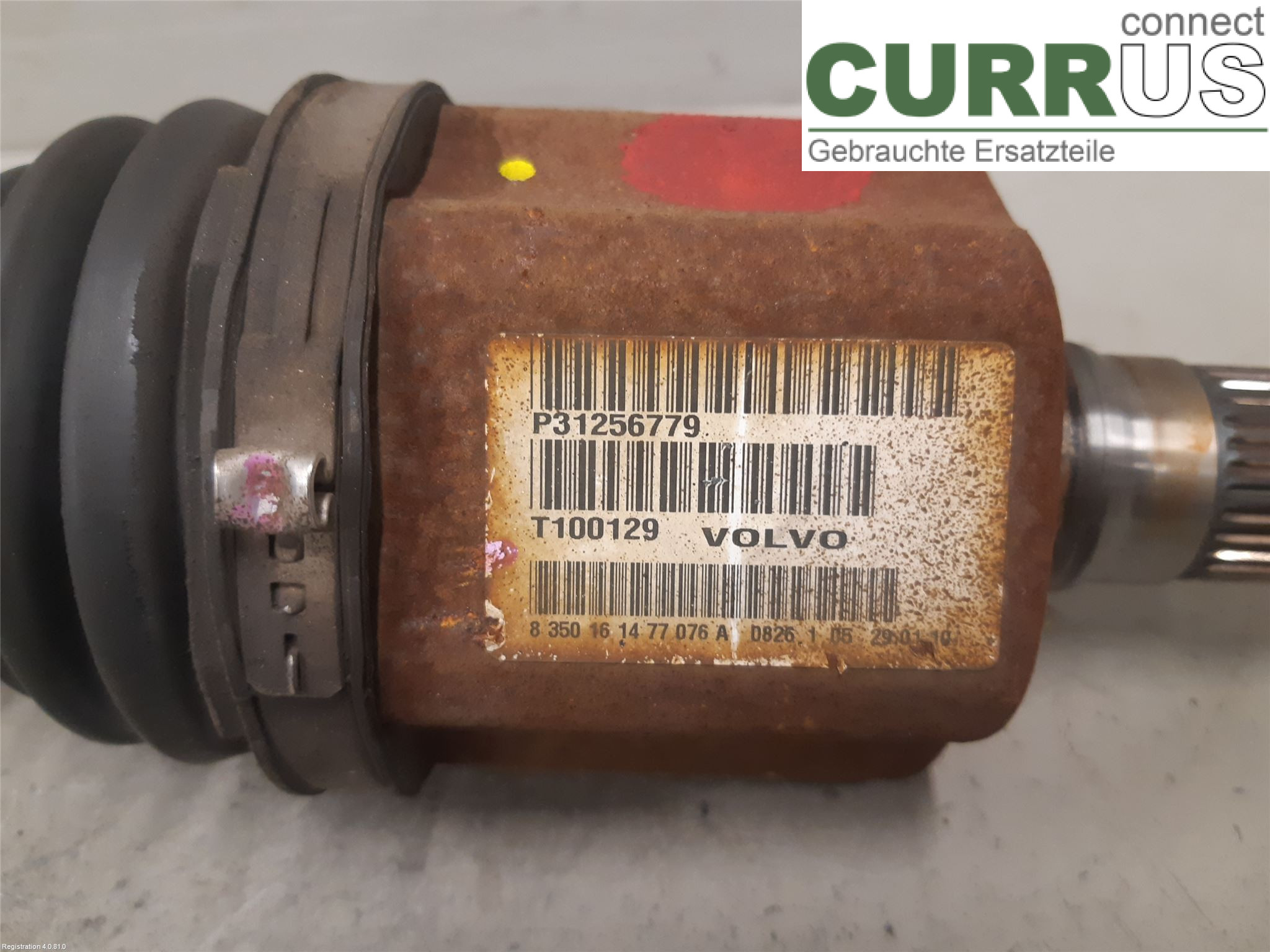 VOLVO V70      08-13 Front axle assembly (4WD) 36011288 D5244T14