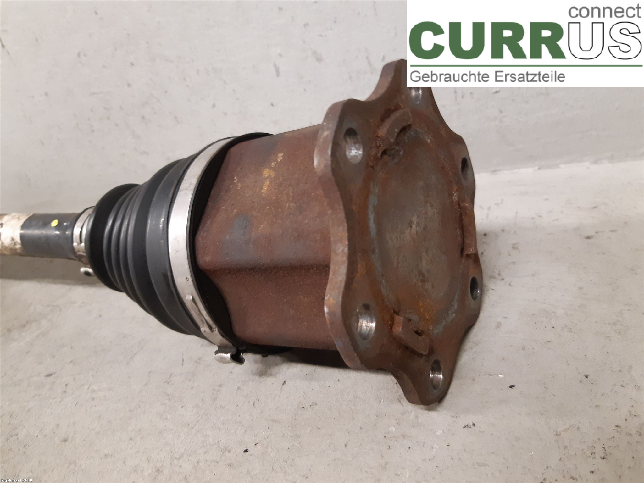 AUDI A6/S6     05-11 Front axle assembly (4WD) 4F0 407 271 AC BUH