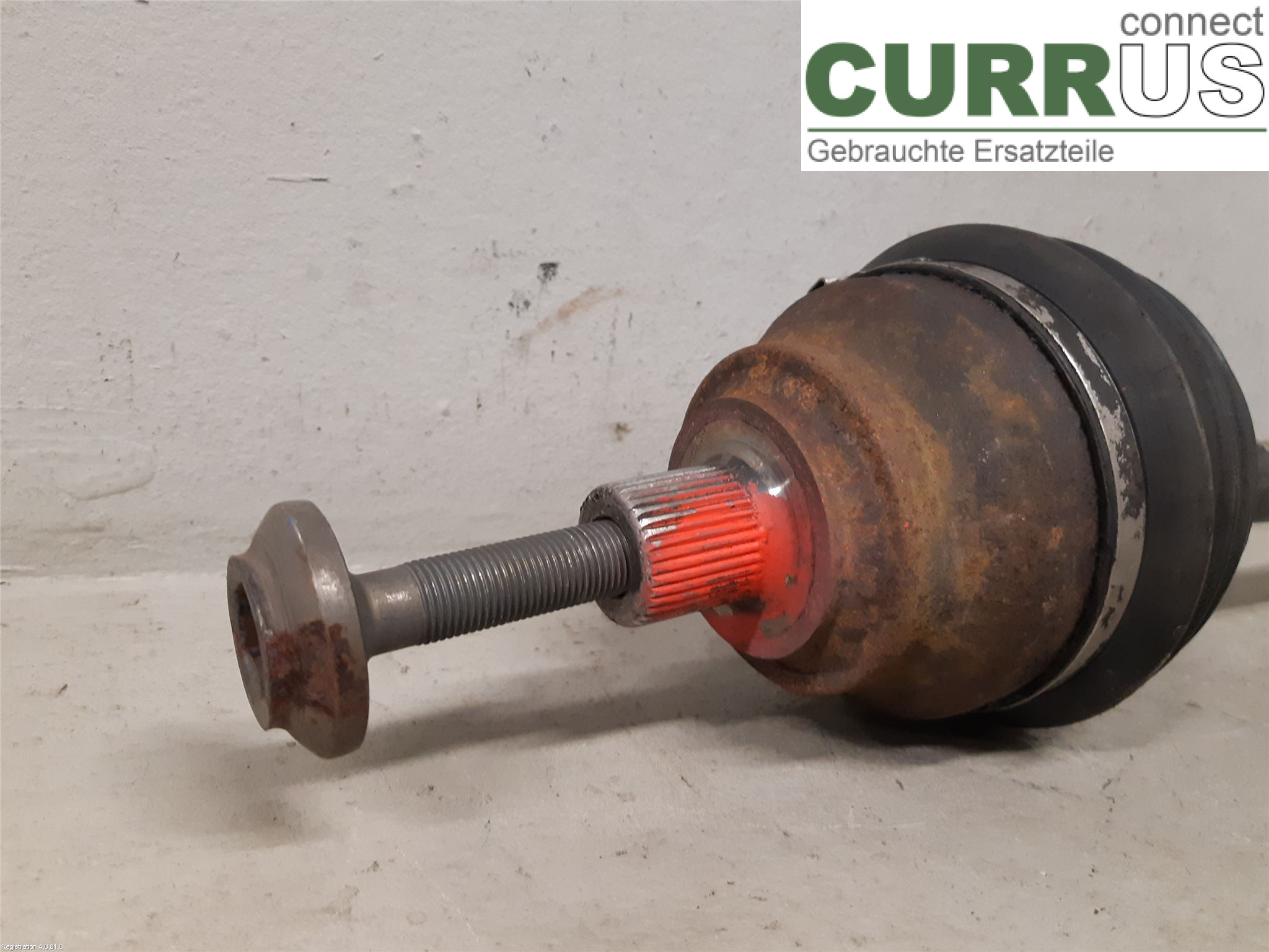 AUDI A6/S6     05-11 Front axle assembly (4WD) 4F0 407 271 AC BUH