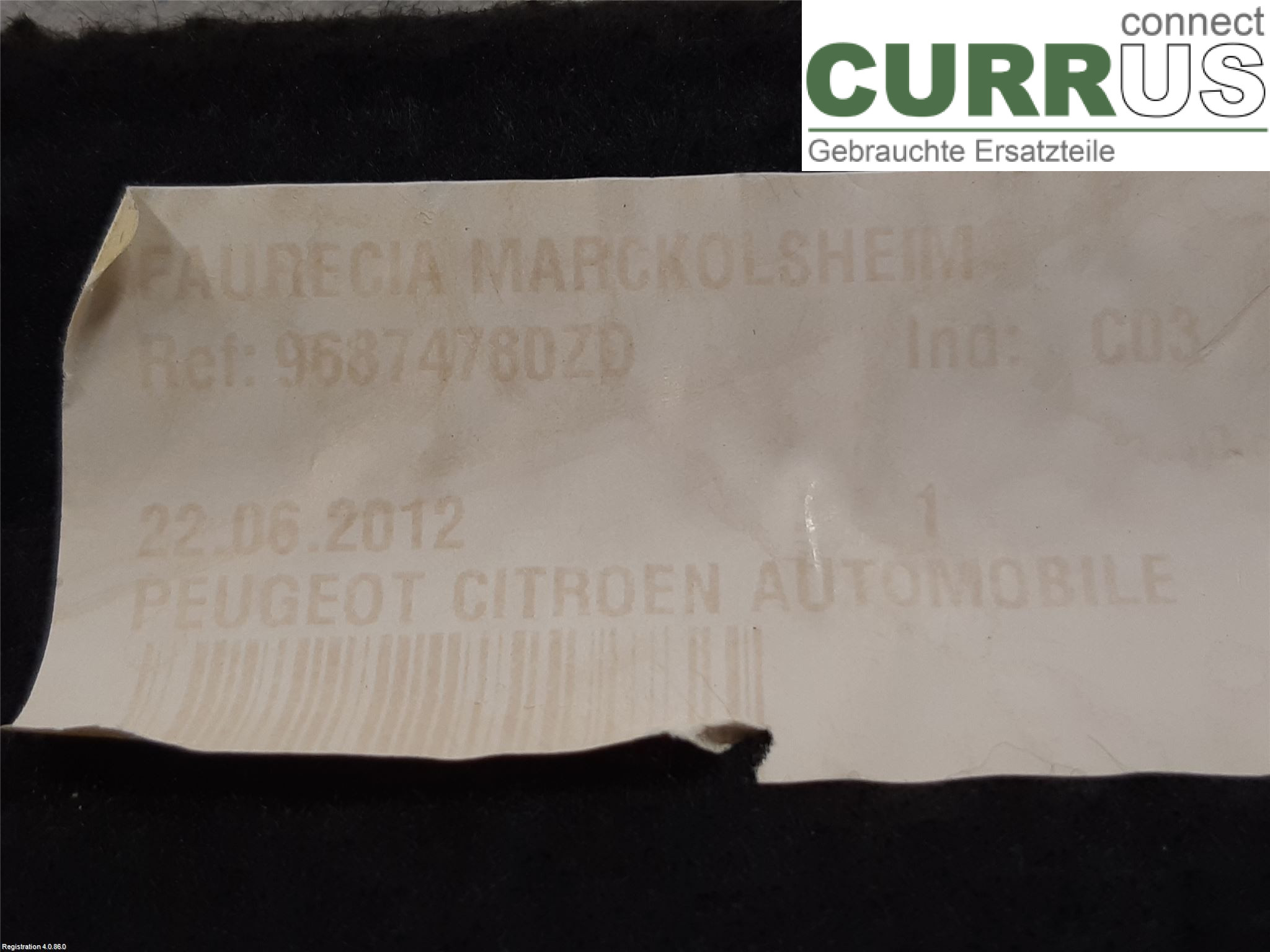 CITROEN C4 II  11-18 Rura dolotowa 8342JS 9HR