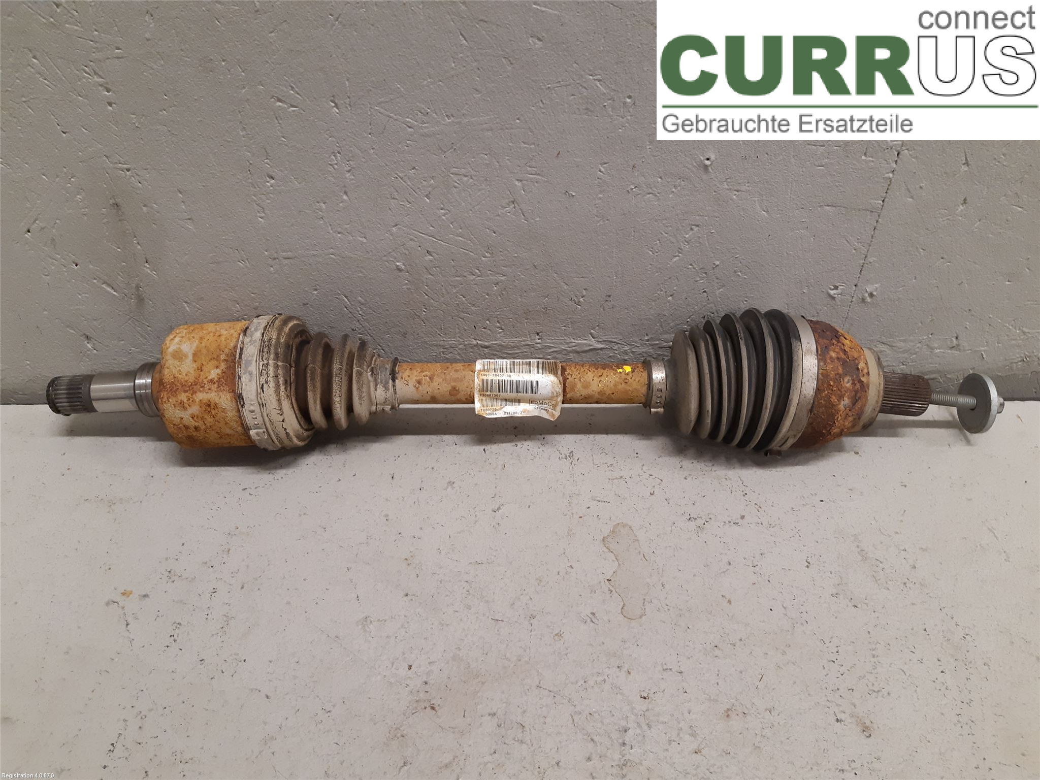 VOLVO V70      08-13 Front axle assembly (4WD) 36002891 B4204S4