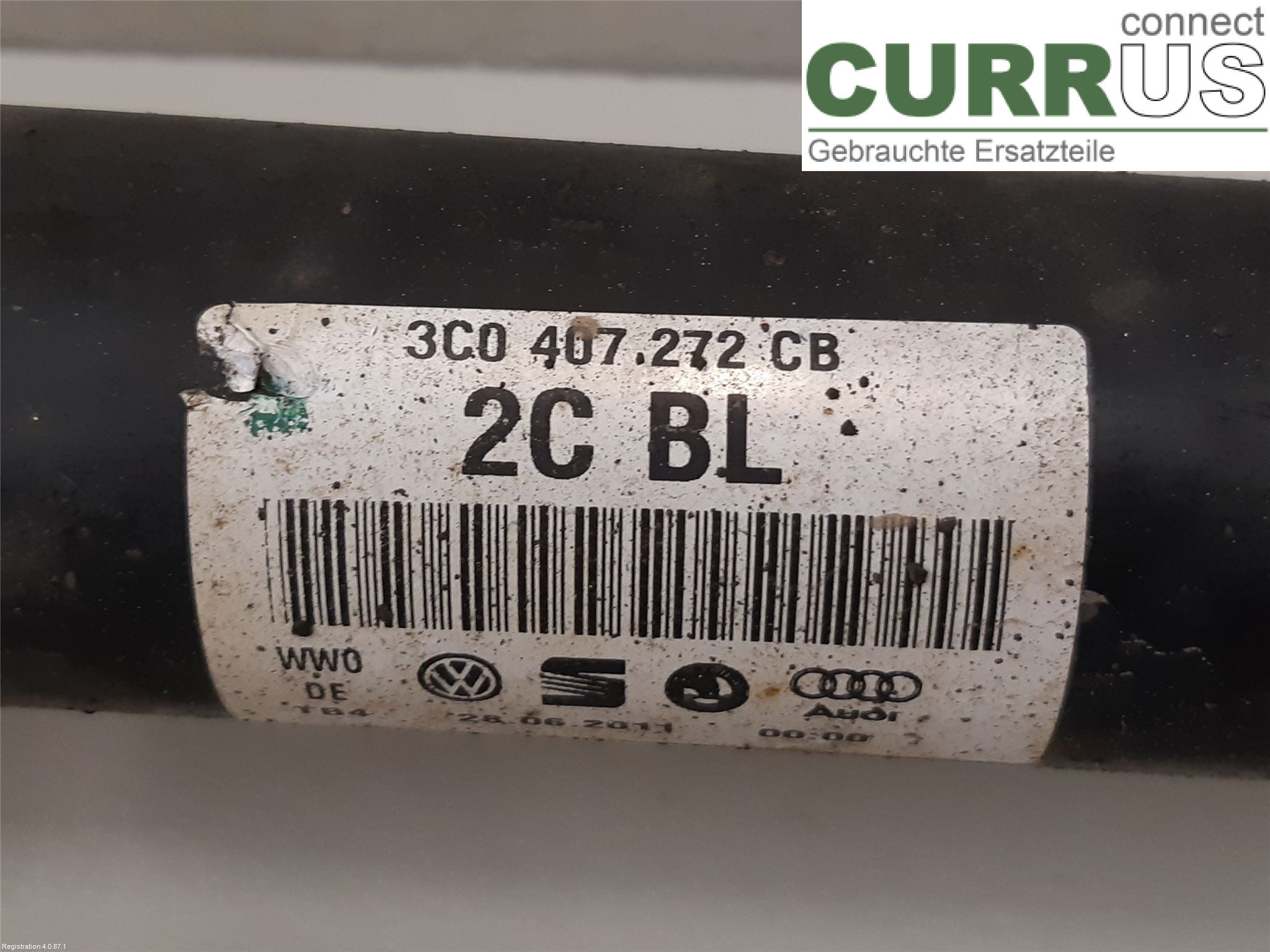 VW PASSAT  11-14 Transmission parts 3C0 407 272 CA CFGB