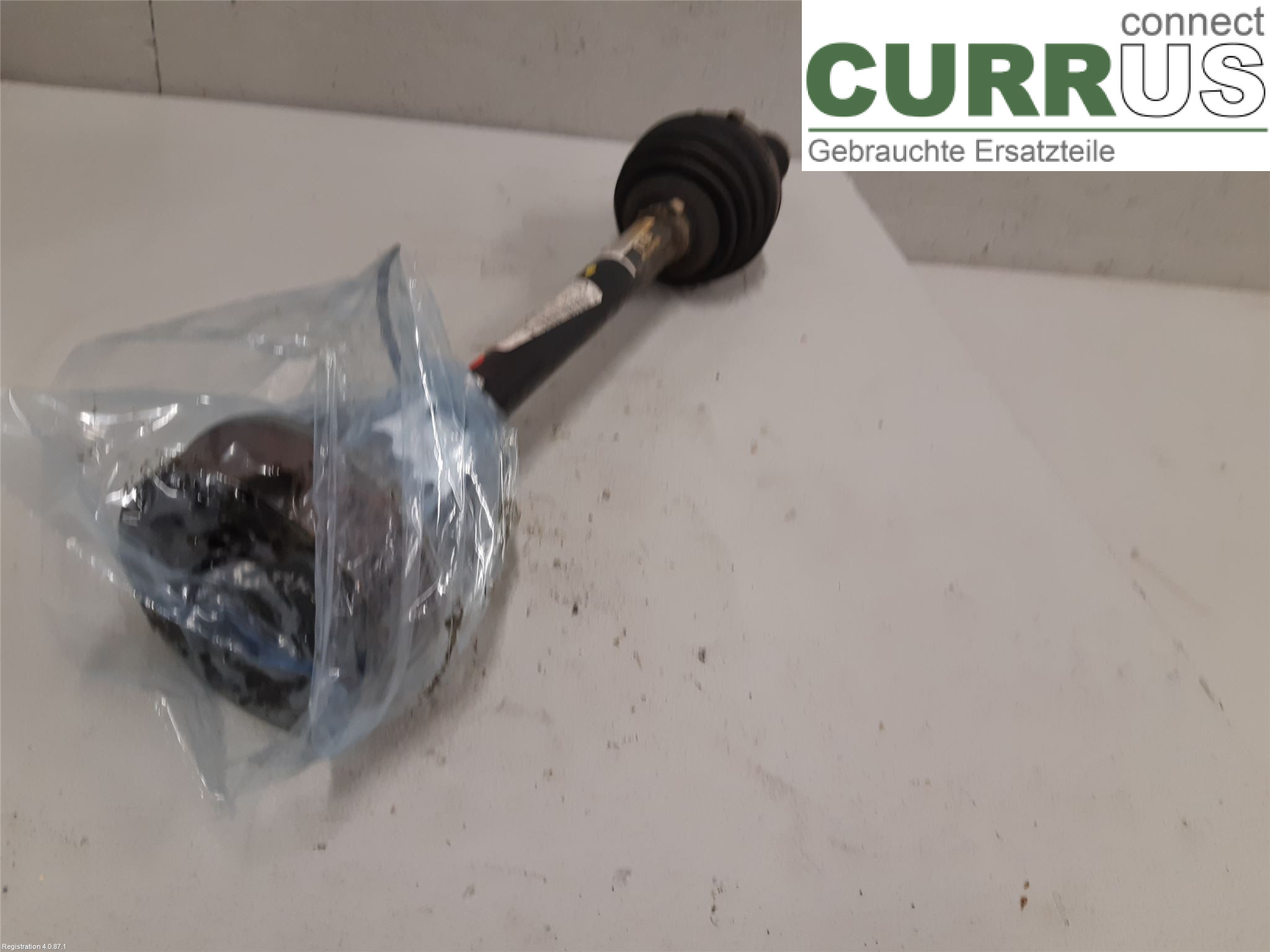 VW GOLF / E-GOLF VII   13-20 Front axle assembly (4WD) 1K0 407 271 BK CJZA