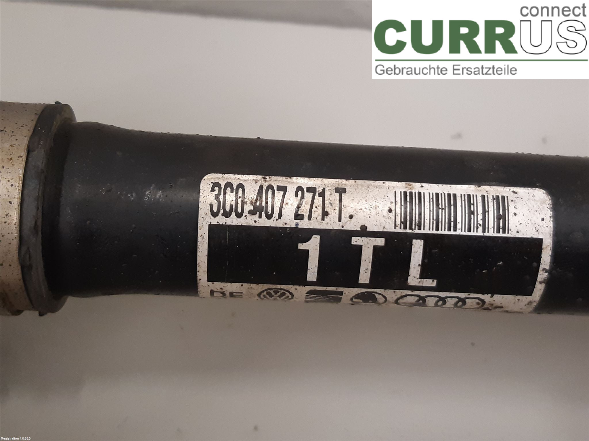 VW PASSAT  11-14 Front axle assembly (4WD) 3AA 407 271 A CFGB