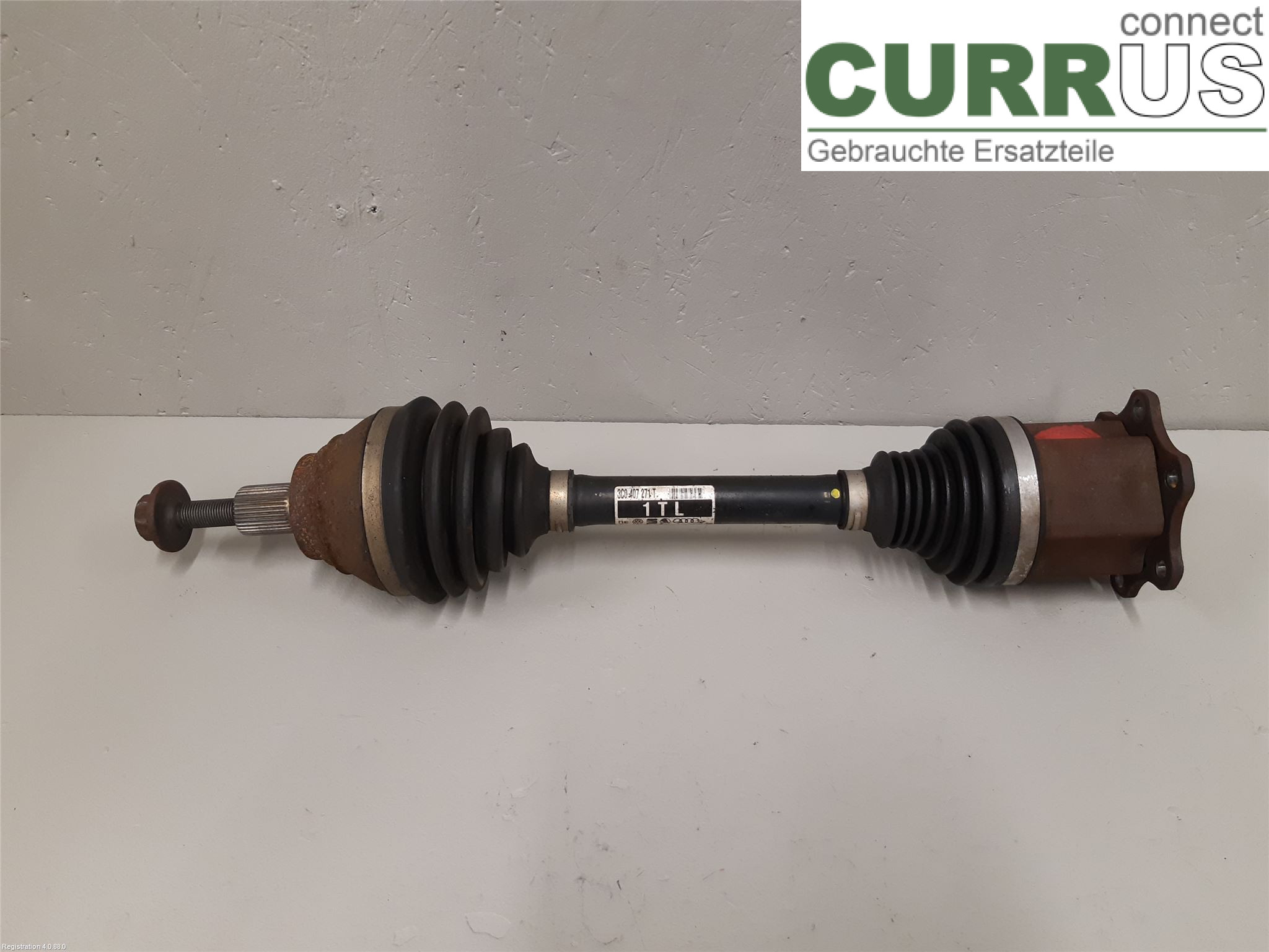 VW PASSAT  11-14 Front axle assembly (4WD) 3AA 407 271 A CFGB