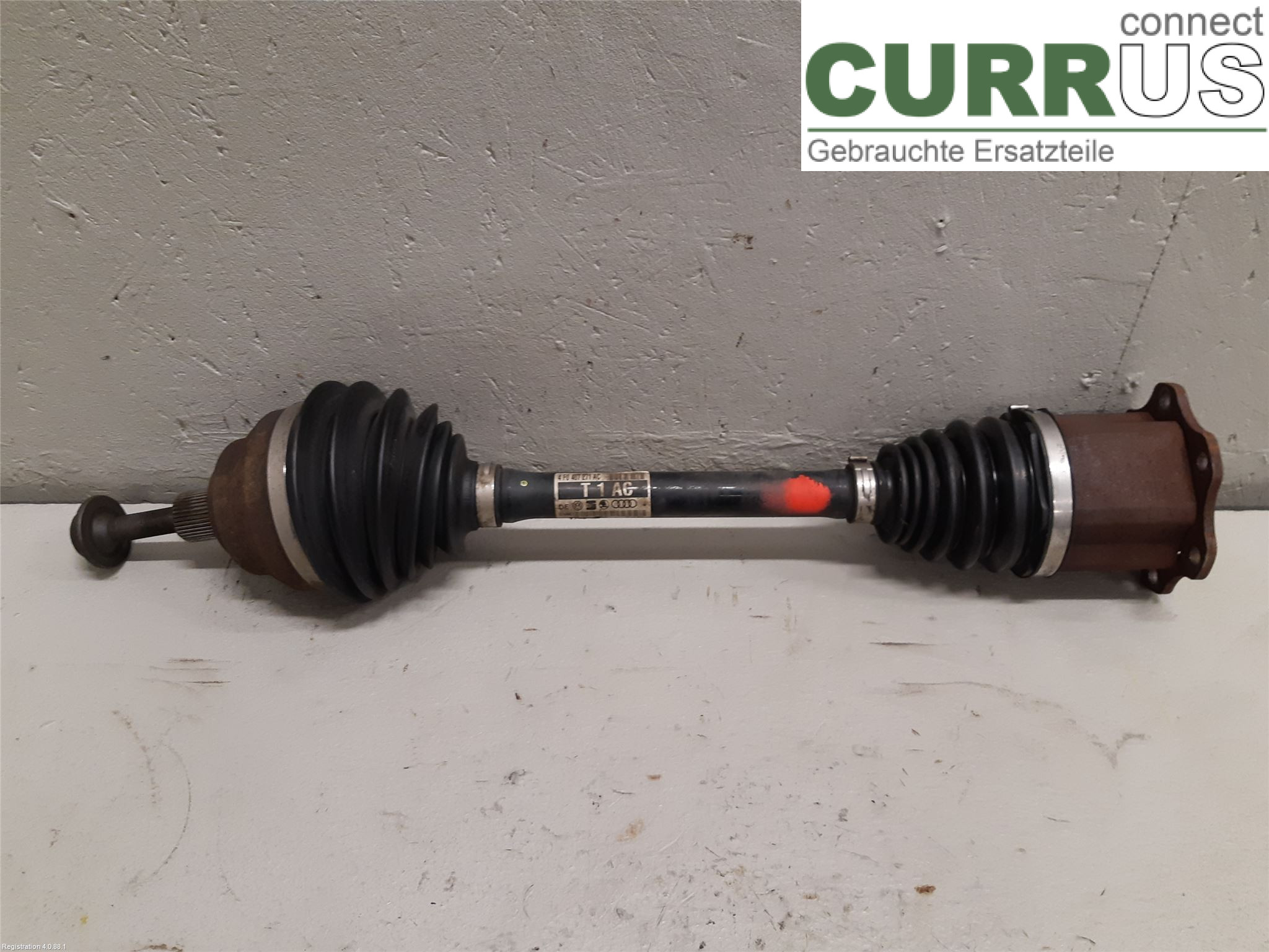 AUDI A6/S6     05-11 Front axle assembly (4WD) 4F0407271AC BUH