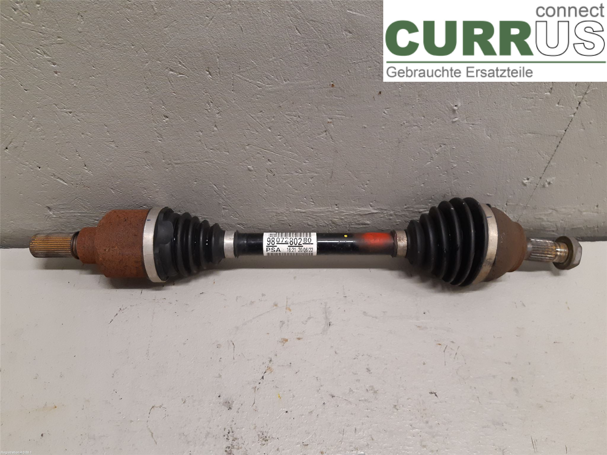 CITROEN C3 17-24 Framaxelenhet (4WD) 98 072 802 80 HNP