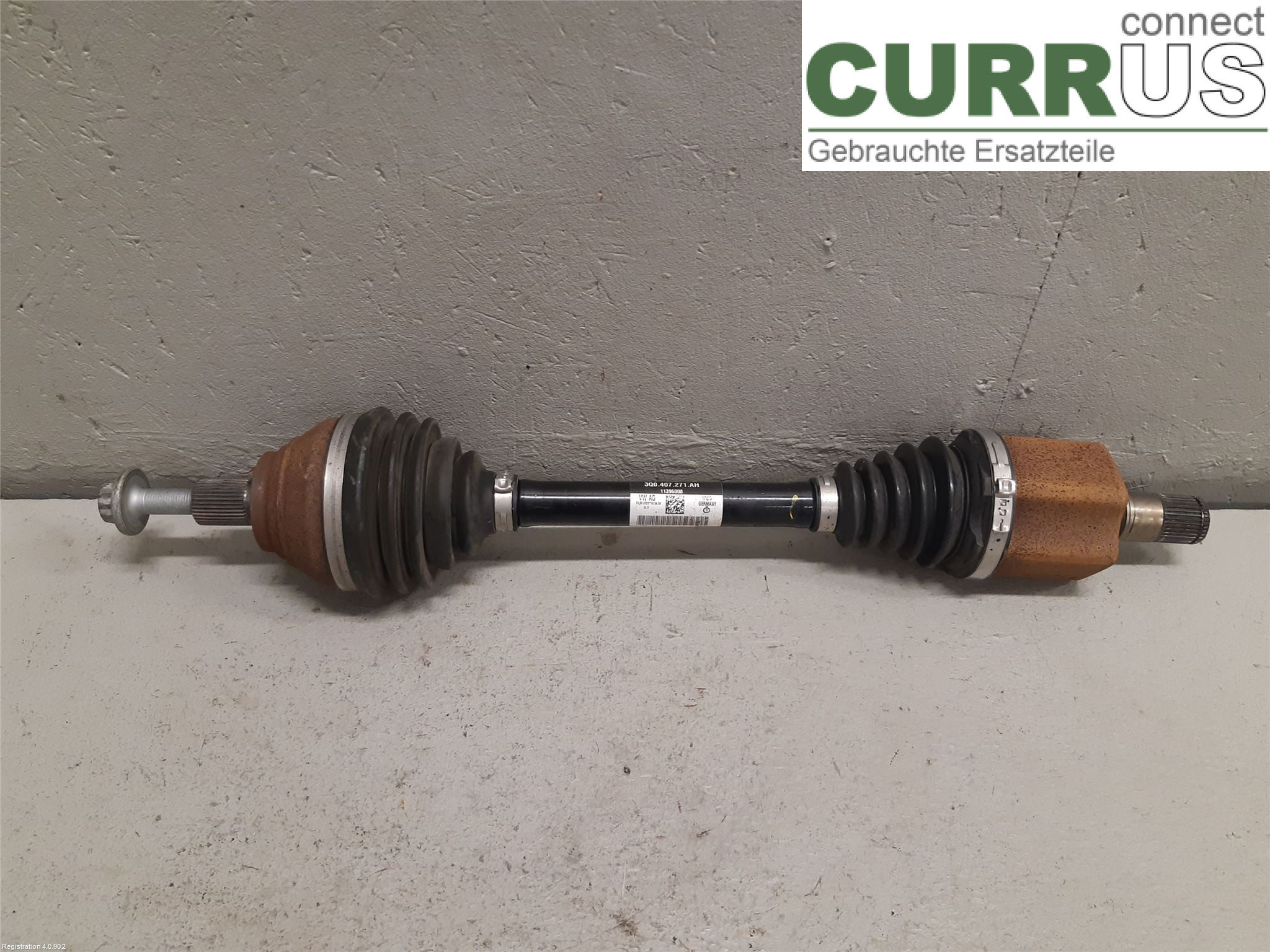 VW CADDY  21- Front axle assembly (4WD) 3Q0407271AH DTRC