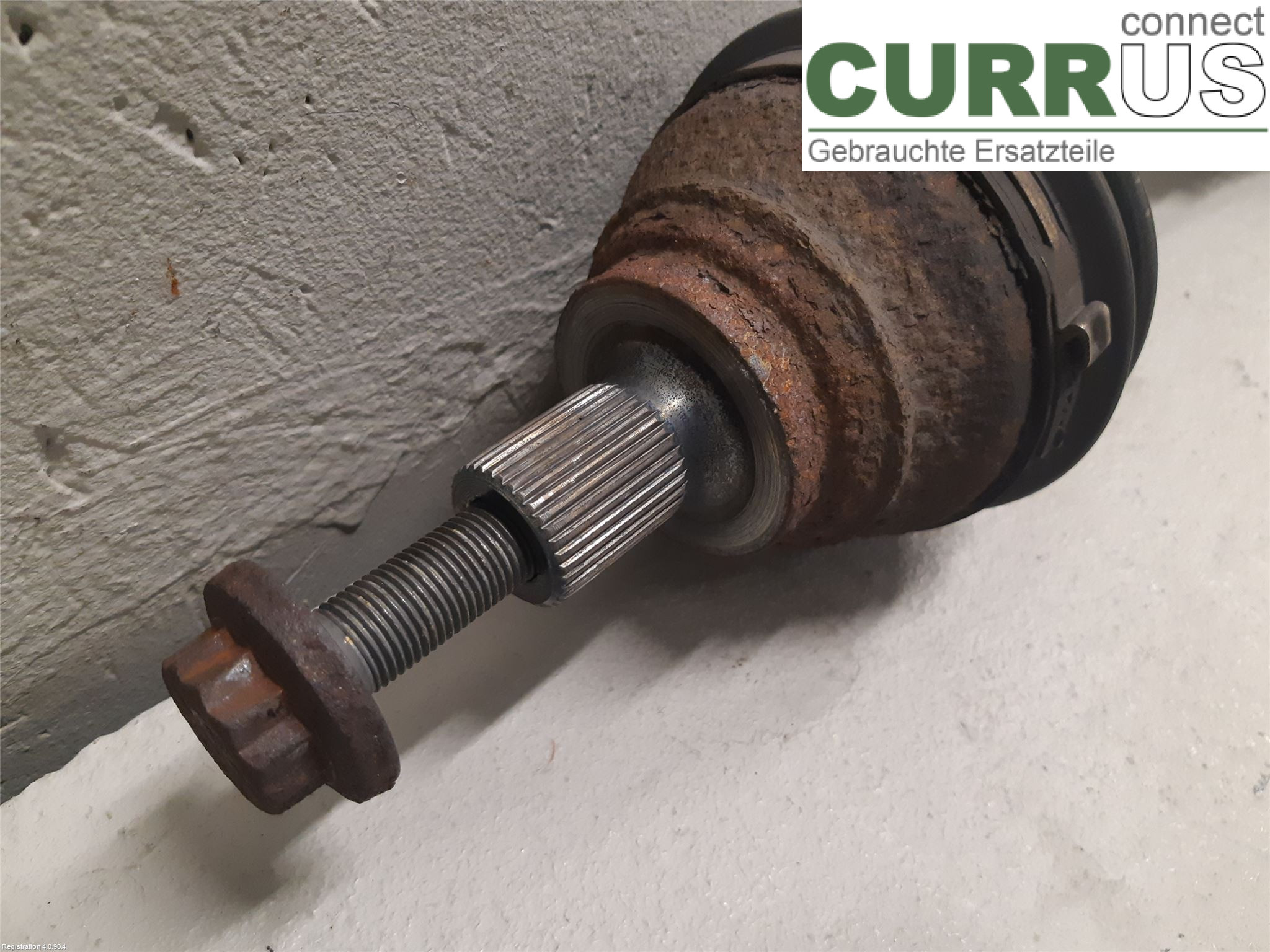 VW PASSAT  11-14 Front axle assembly (4WD) 3C0 407 271 AJ CFFB