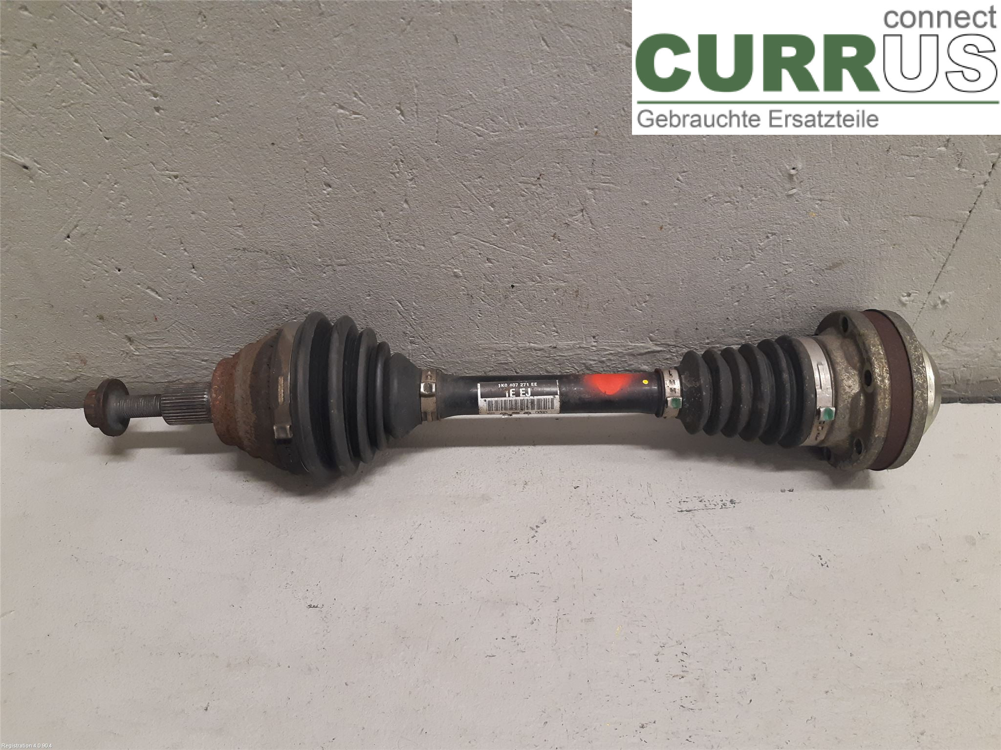 VW PASSAT  11-14 Front axle assembly (4WD) 3C0 407 271 AJ CFFB