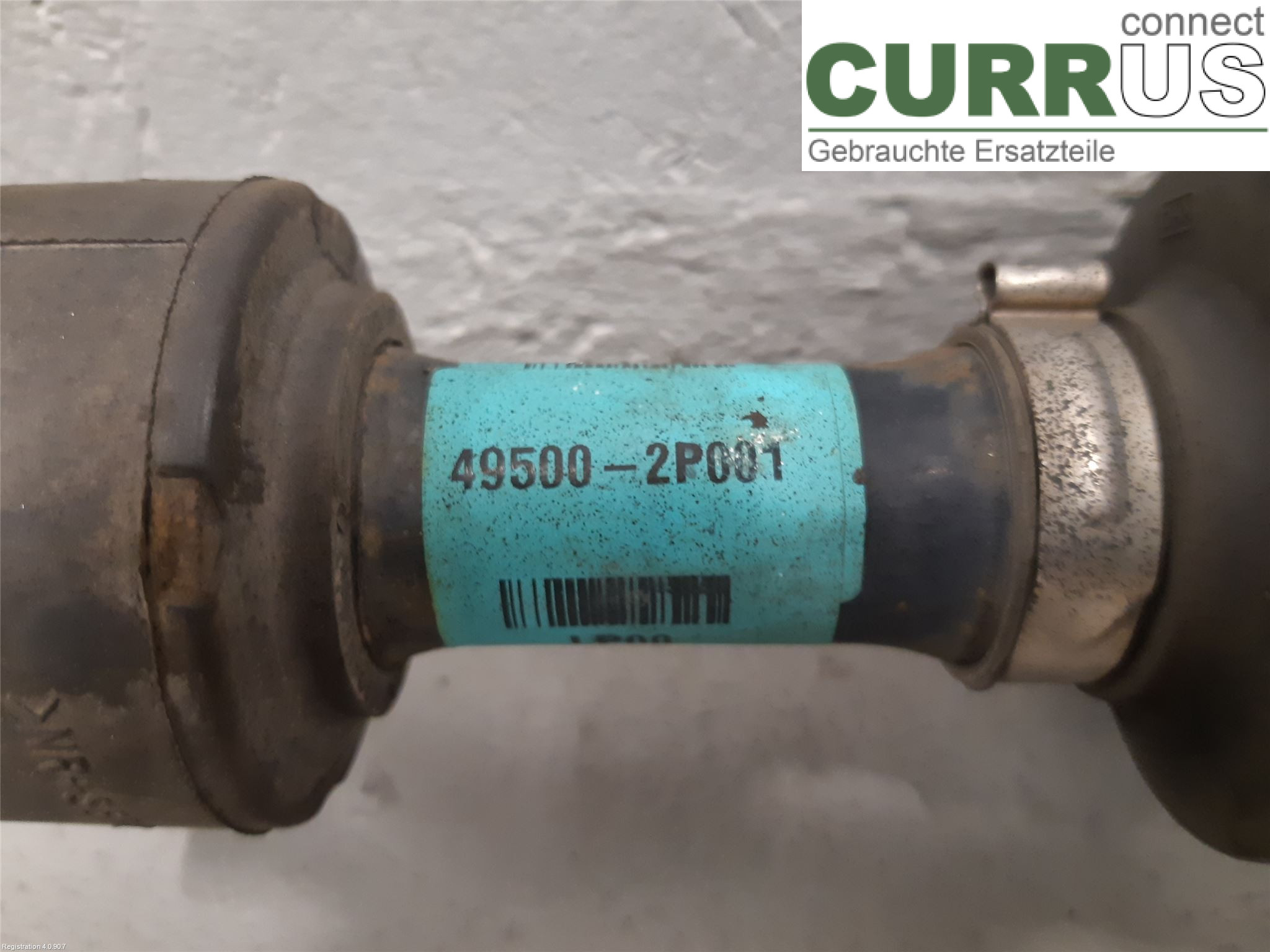 KIA SORENTO 10-14 Front axle assembly (4WD) 49500 2P001 D4HB