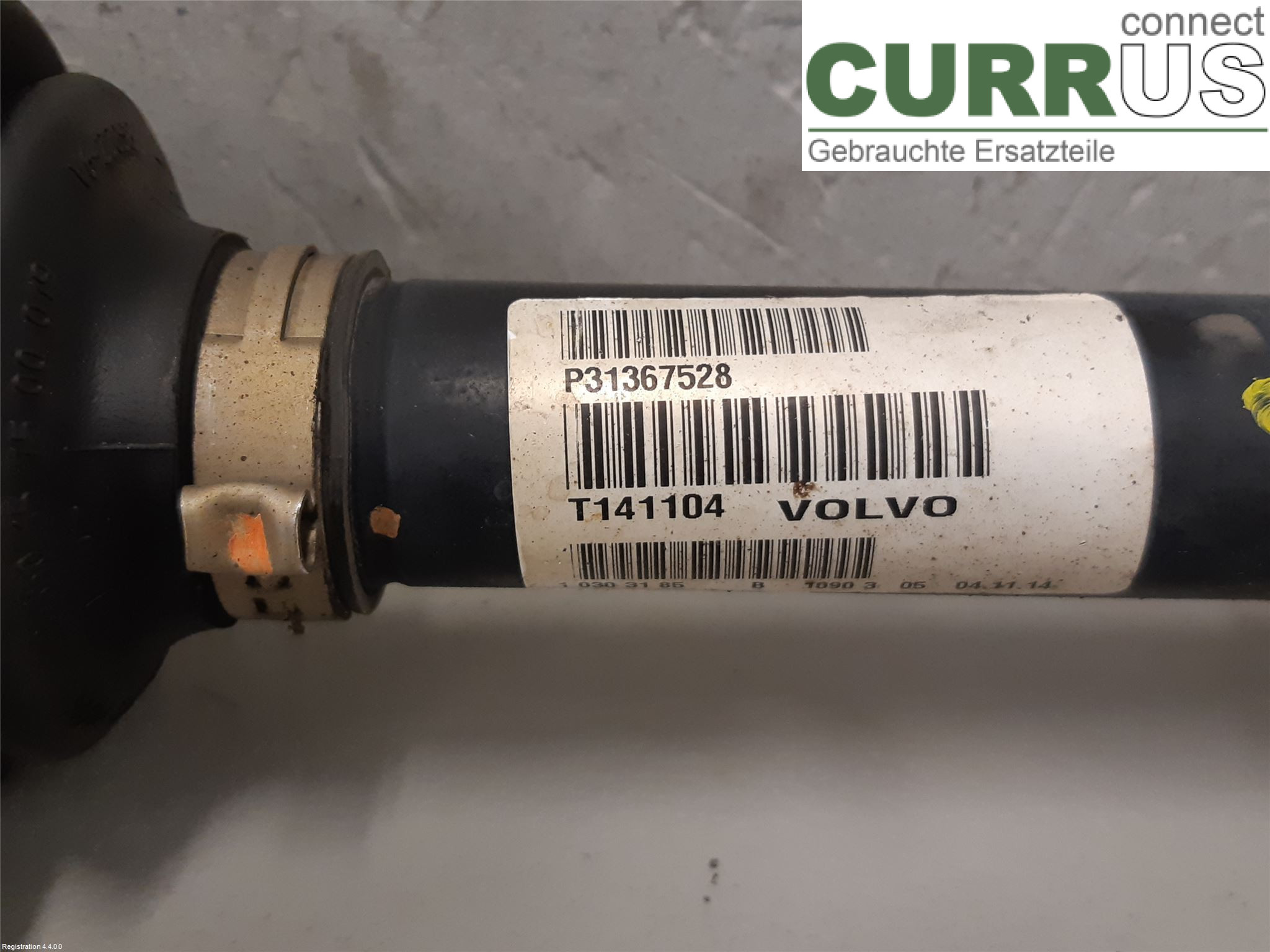 VOLVO V70 14-16 Front axle assembly (4WD) 36011288 D5244T12