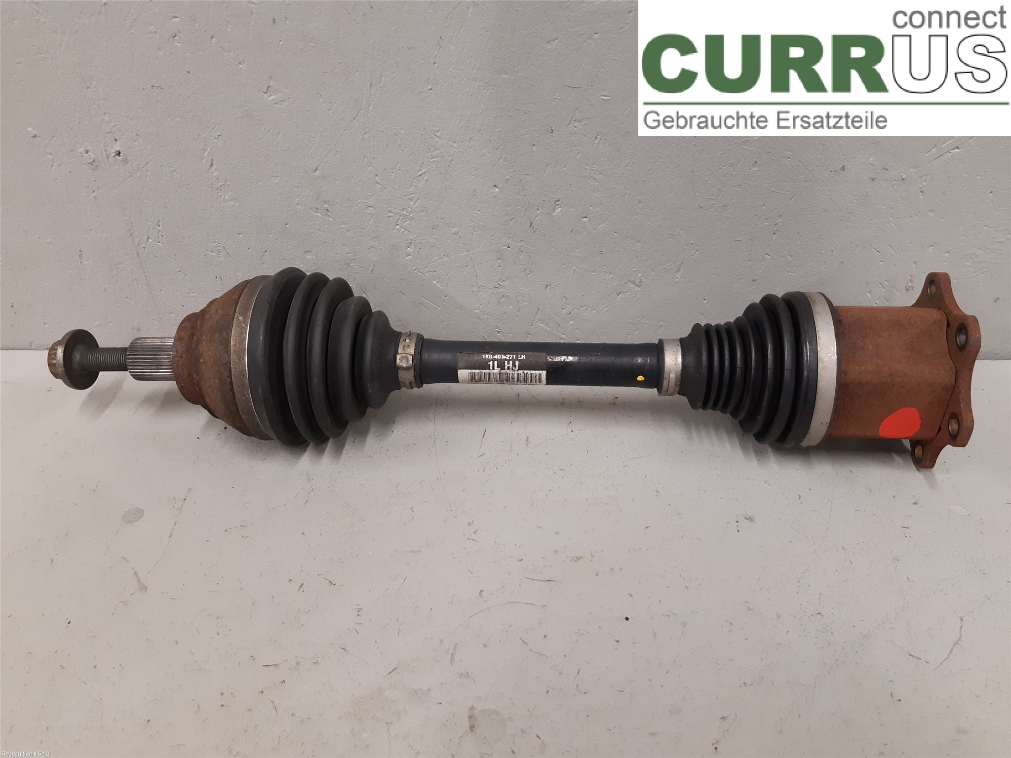 VW PASSAT  11-14 Front axle assembly (4WD) 1K0 407 271 KB CFGC