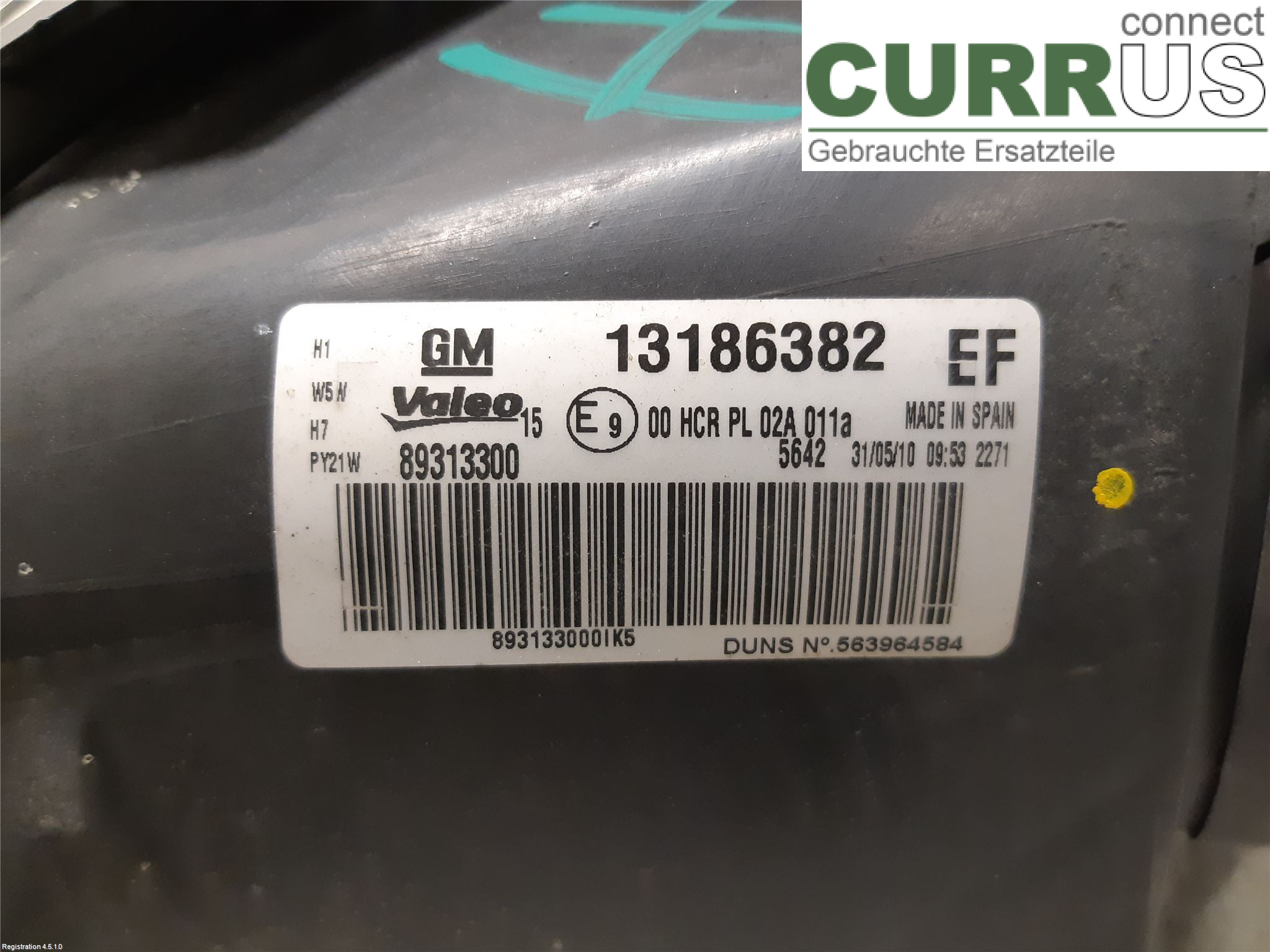 OPEL CORSA D  07-14 Manual gearbox (5-speed) 93189358 A12XER