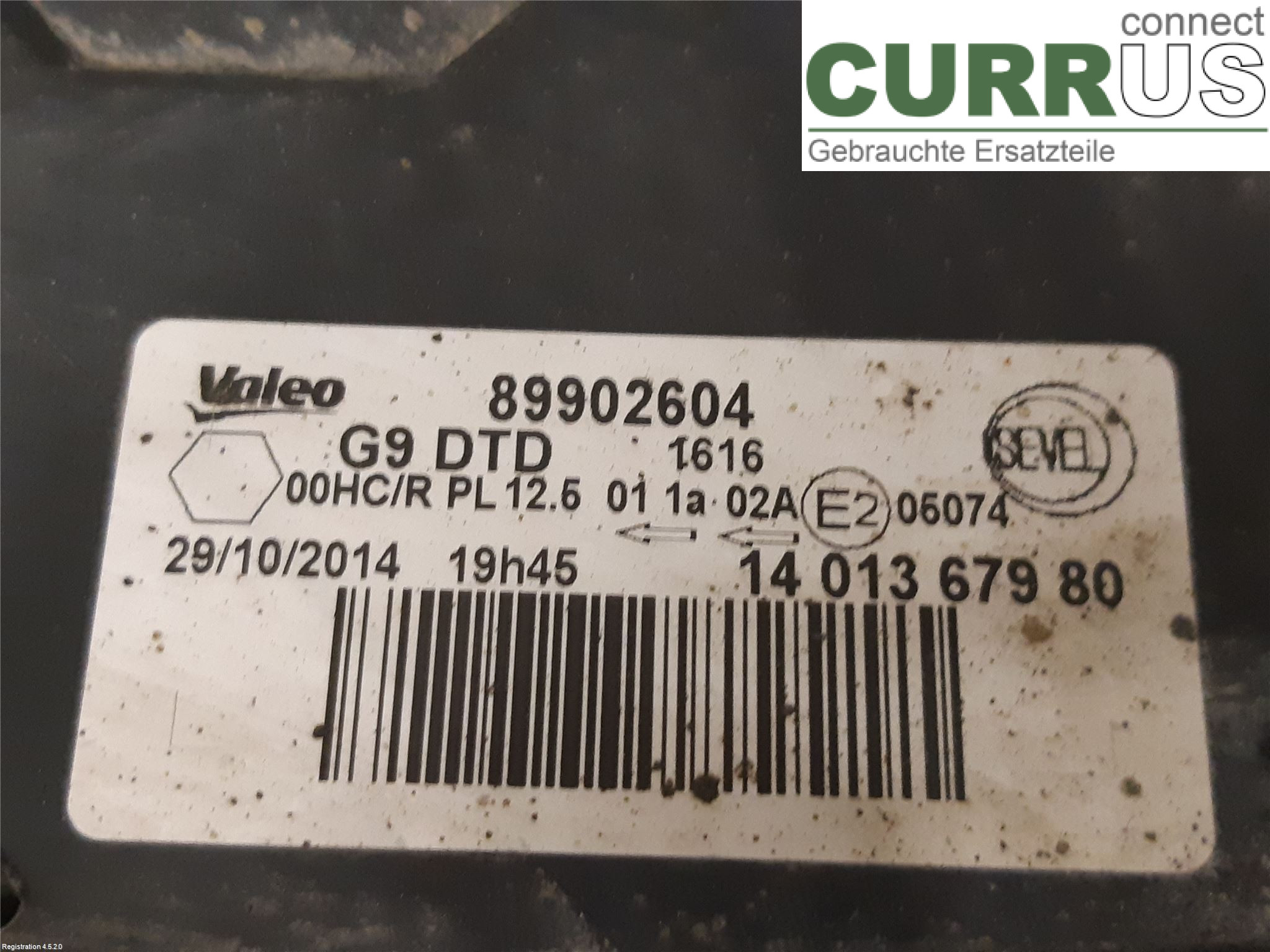 PEUGEOT EXPERT     07-14 Manuel gearkasse 5-trins 6206 L0 AHZ