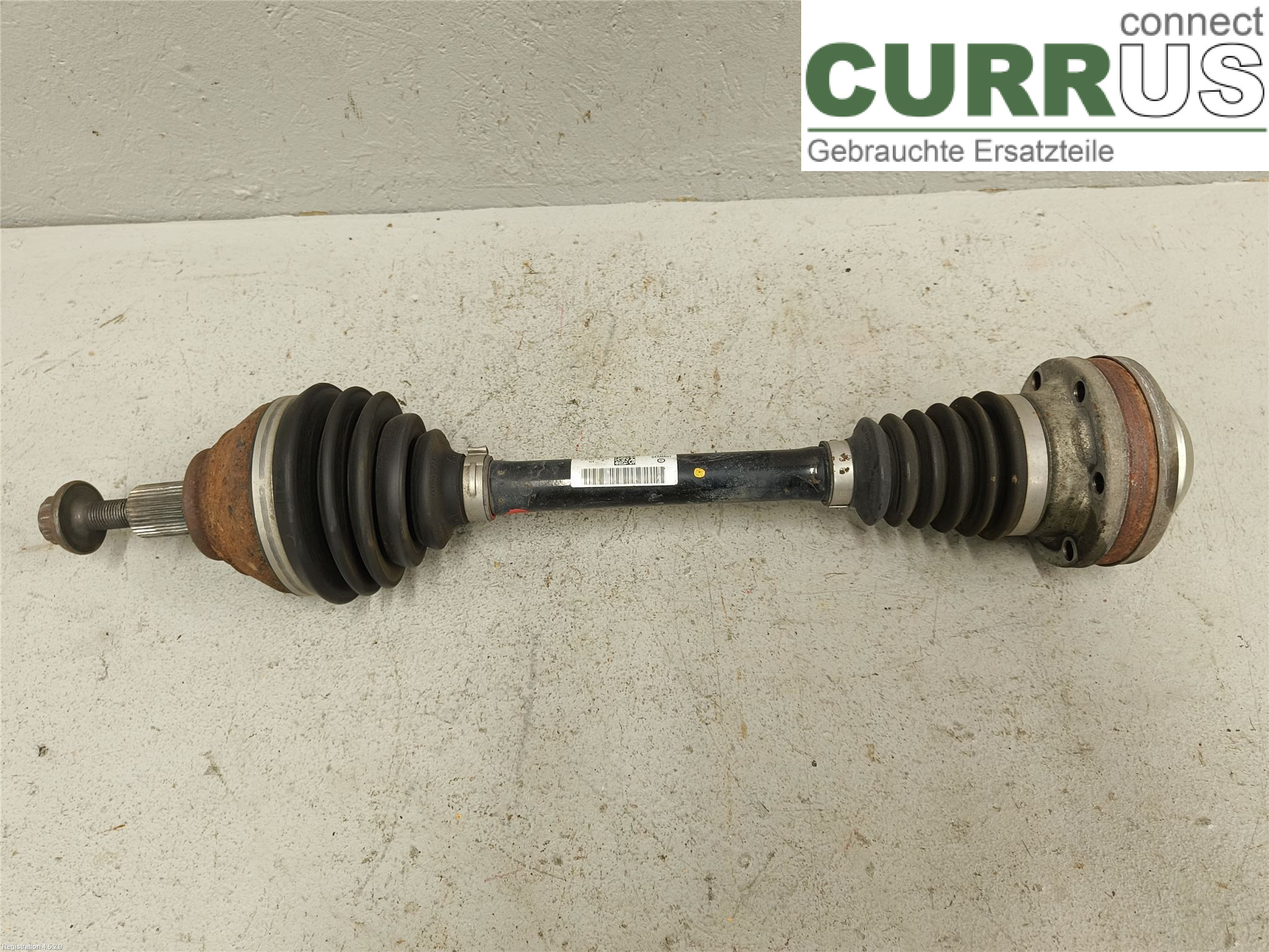 VW CADDY  16-20 Front axle assembly (4WD) 2K3 407 271 B DFSD