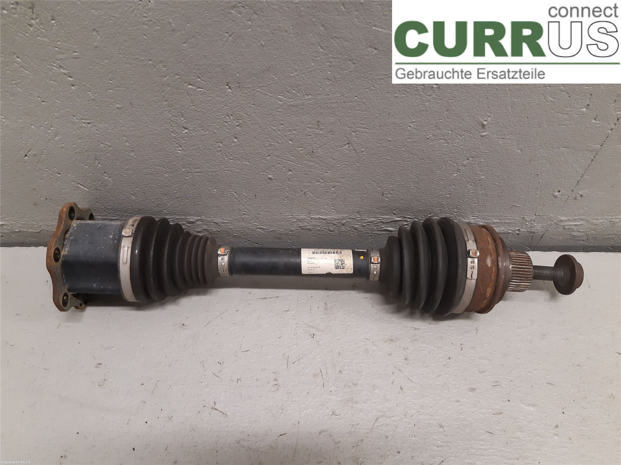 AUDI A4/S4  B9 16-19 Transmission parts 8W0 407 271 M DEUA