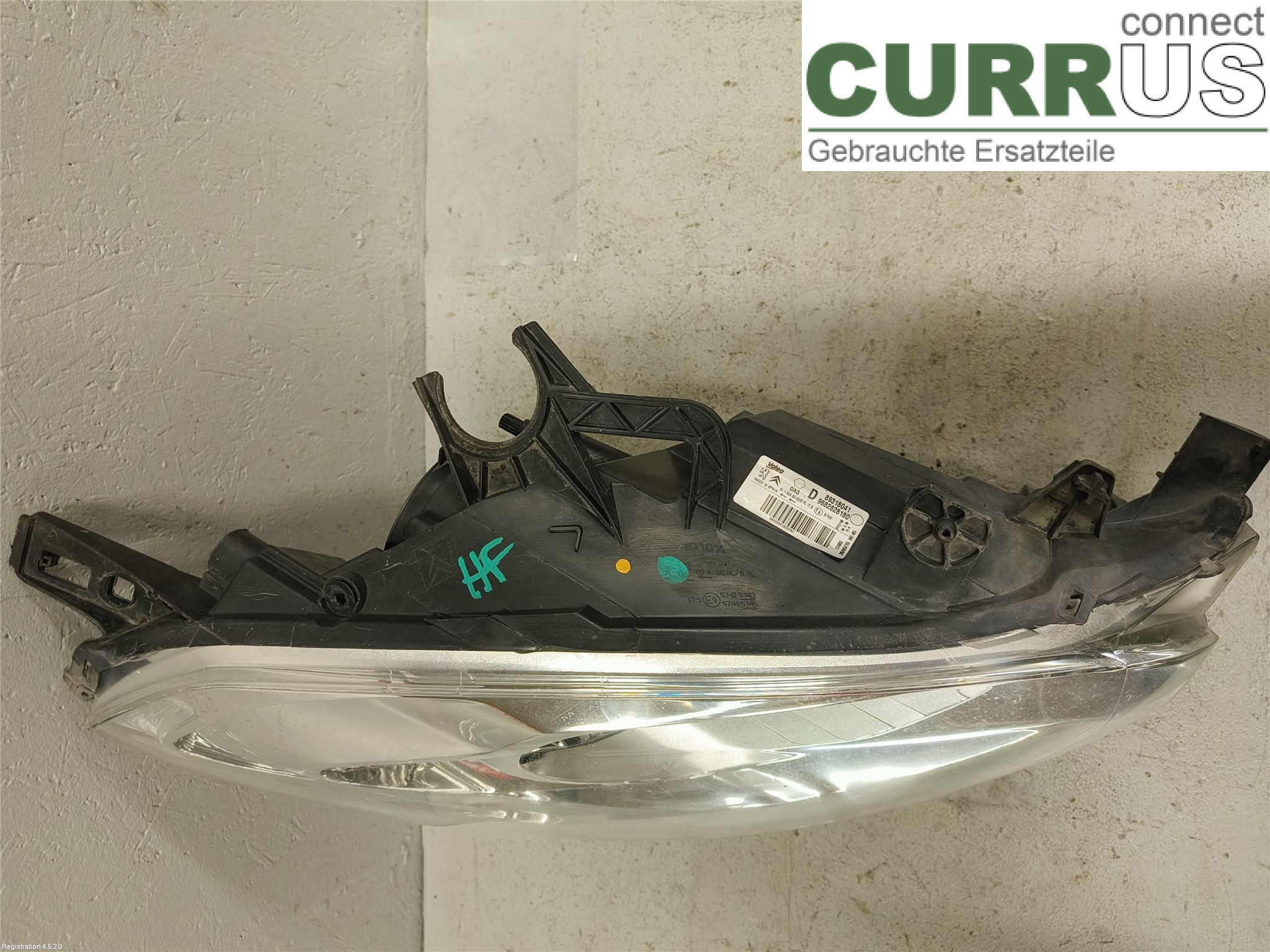 PEUGEOT PARTNER 16-18 Manual gearbox (4-speed) 6208 K6 BHY
