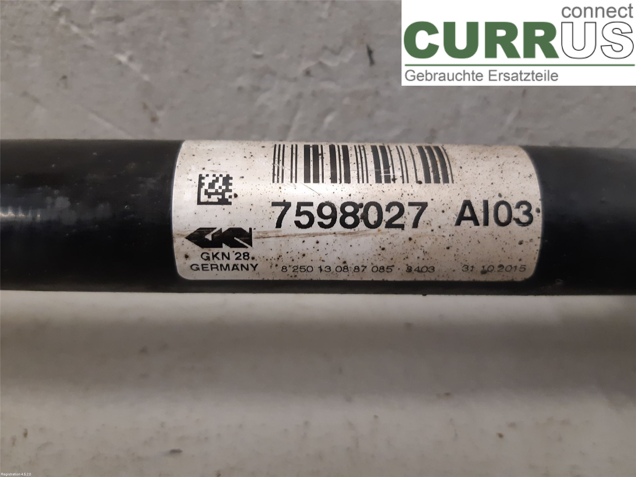 BMW X3 F25    10-17 Front axle assembly (4WD) 31 60 8 675 013 B47-D20A