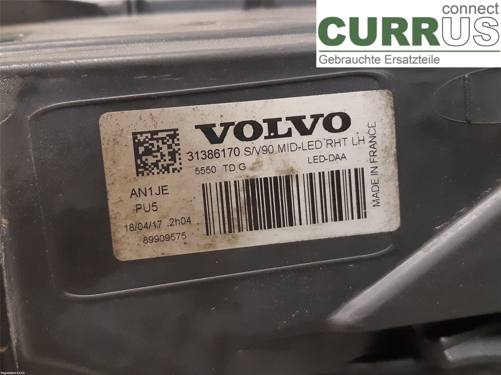 VOLVO V90  17- Manualna skrzynia 4-biegowa 31446506 D4204T14