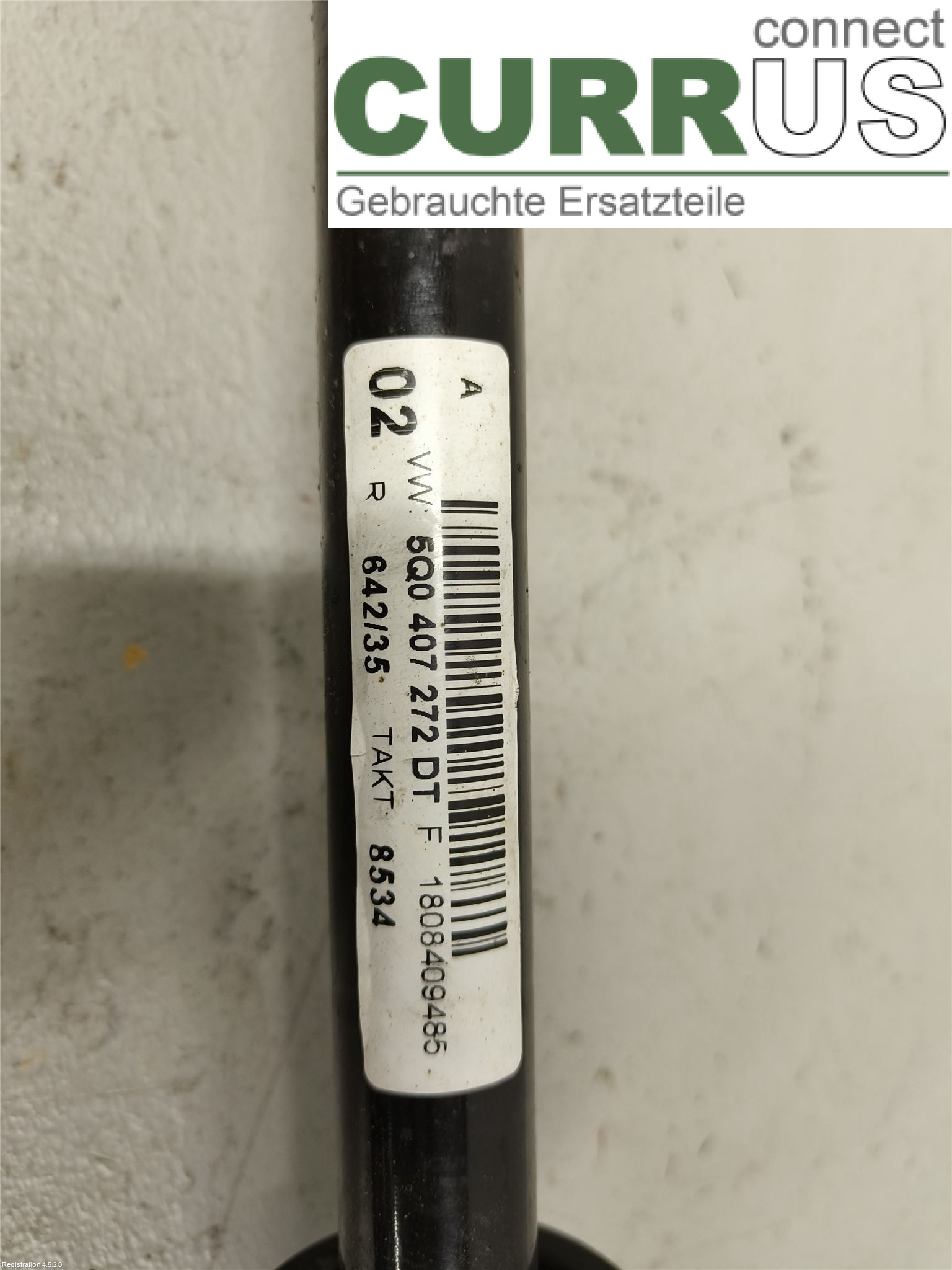 VW GOLF / E-GOLF VII   13-20 Części układu napędowego 5Q0 407 272 DT CHZC