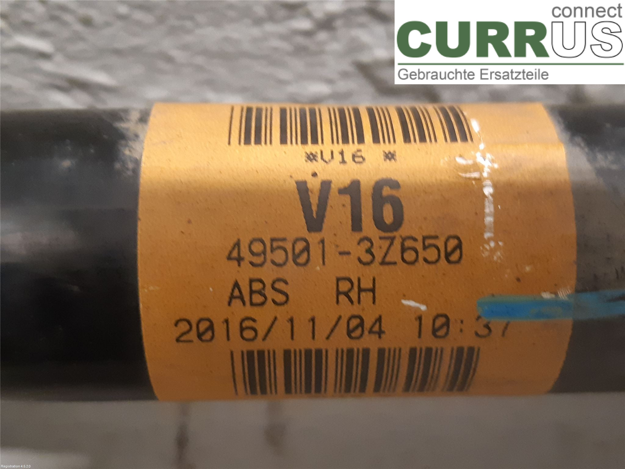 HYUNDAI i40  16-18 Getriebeteile 495013Z650 D4FD