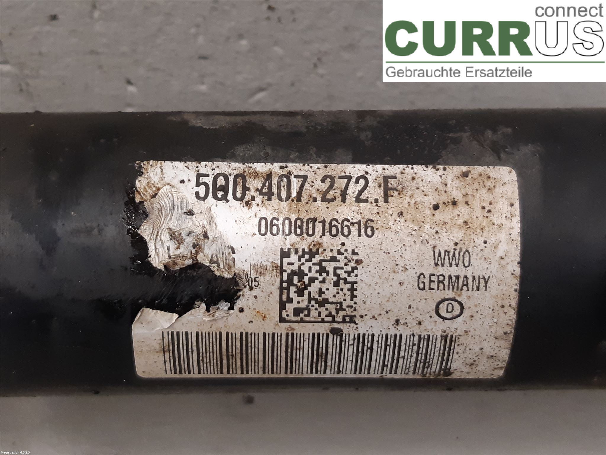 SKODA OCTAVIA  13-20 Transmission parts 5Q0 407 272 F CHPA