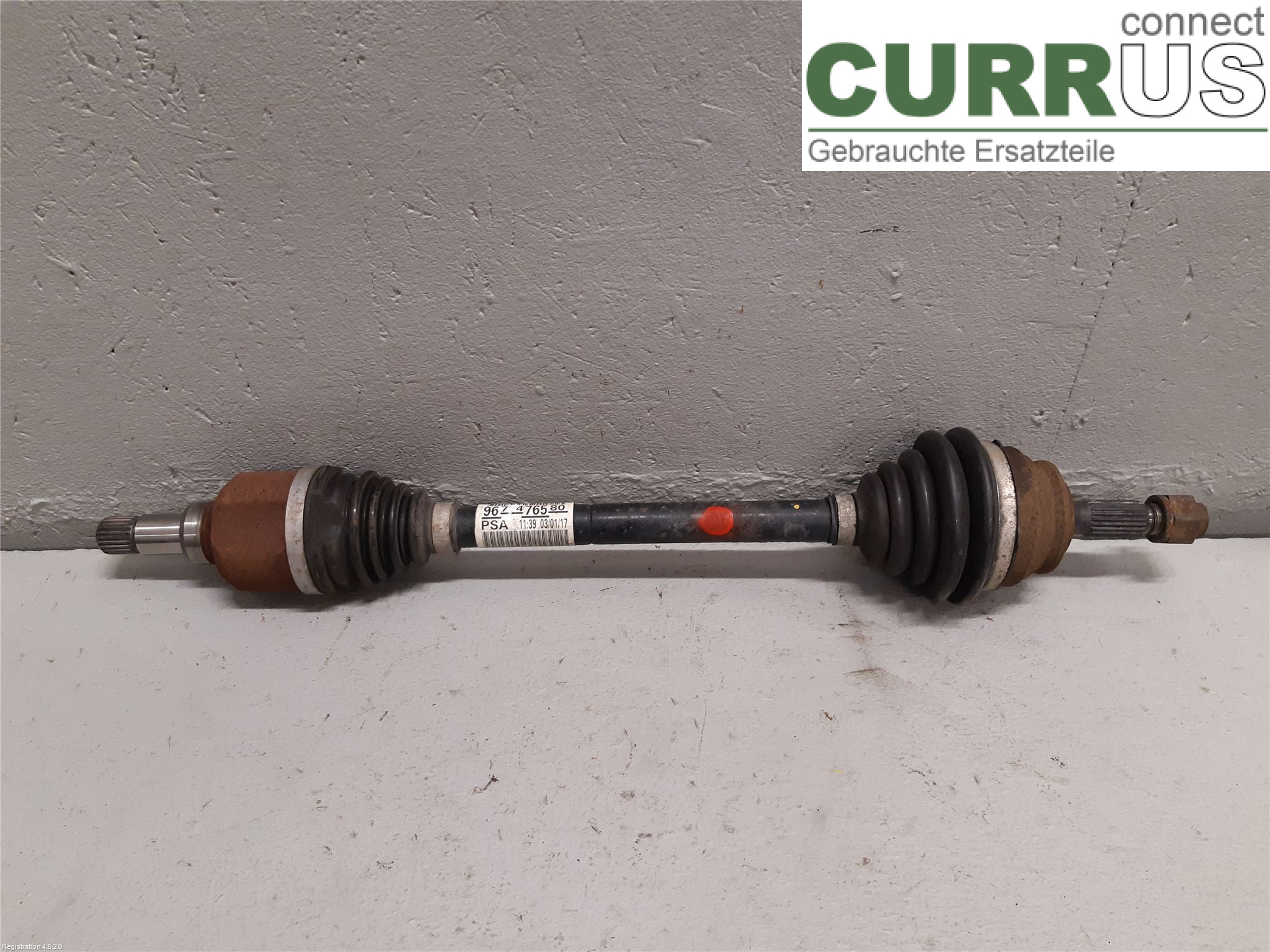 CITROEN C3 17-24 Front axle assembly (4WD) 96 772 097 80 HMZ