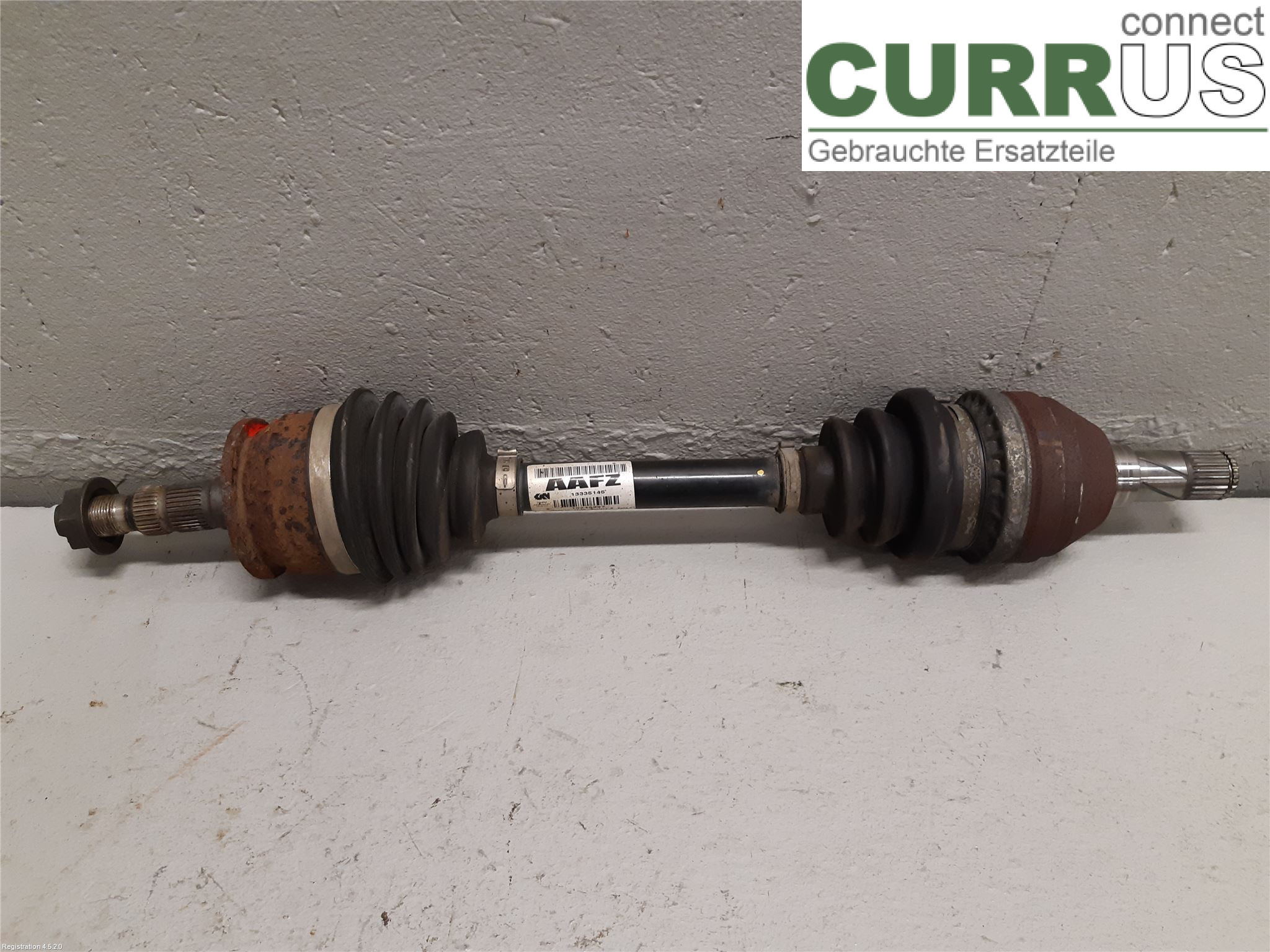 OPEL ASTRA  J    10-15 Vorderachse (4WD) 13335145 A14NET