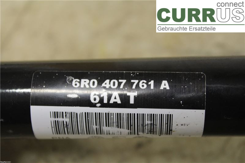 VW POLO       10-17 Vorderachse (4WD) 6R0407761AX 1,6 TDI