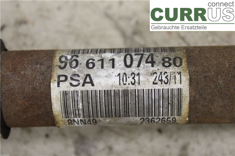PEUGEOT 308 08-13 Transmission parts 9661107480 1.6 e-HDI