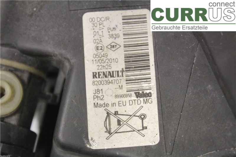 RENAULT ESPACE/GRAND 04-14 Manuel gearkasse 5-trins 7701064405 2,0T
