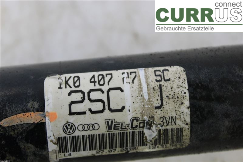 VW GOLF VI     09-13 Transmissionsdele 1K0407452TX 1,6 TDI