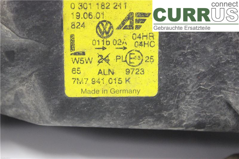 SEAT ALHAMBRA    01-10 Manual gearbox (4-speed) 7M7941015N 1.8